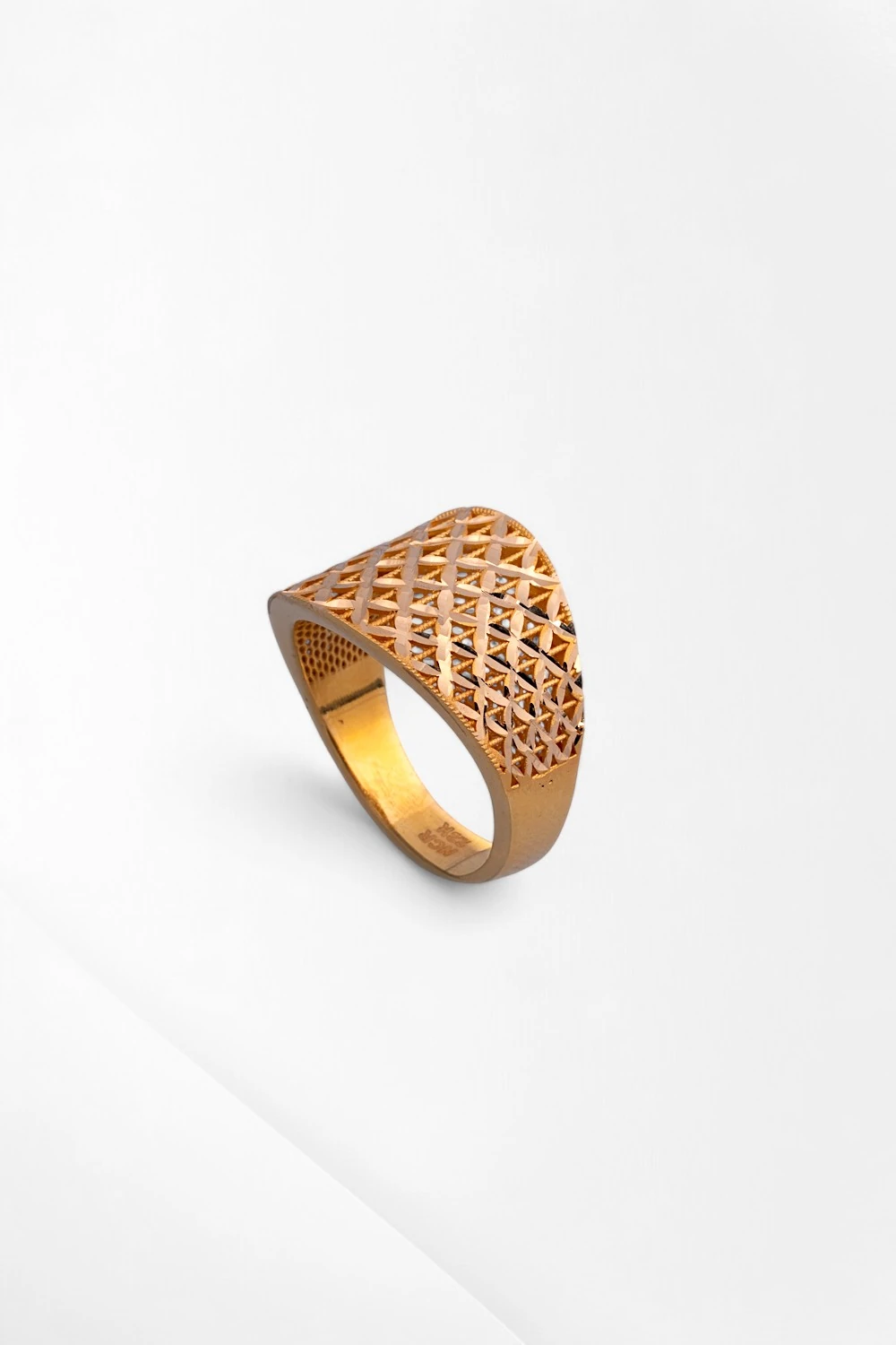 22 Ayar Altın Gösterişli File Yüzük: 6.63 Gram Ağırlığında Yatırımlık Zanaat 6,63GR Ürün Kodu: YZ08609