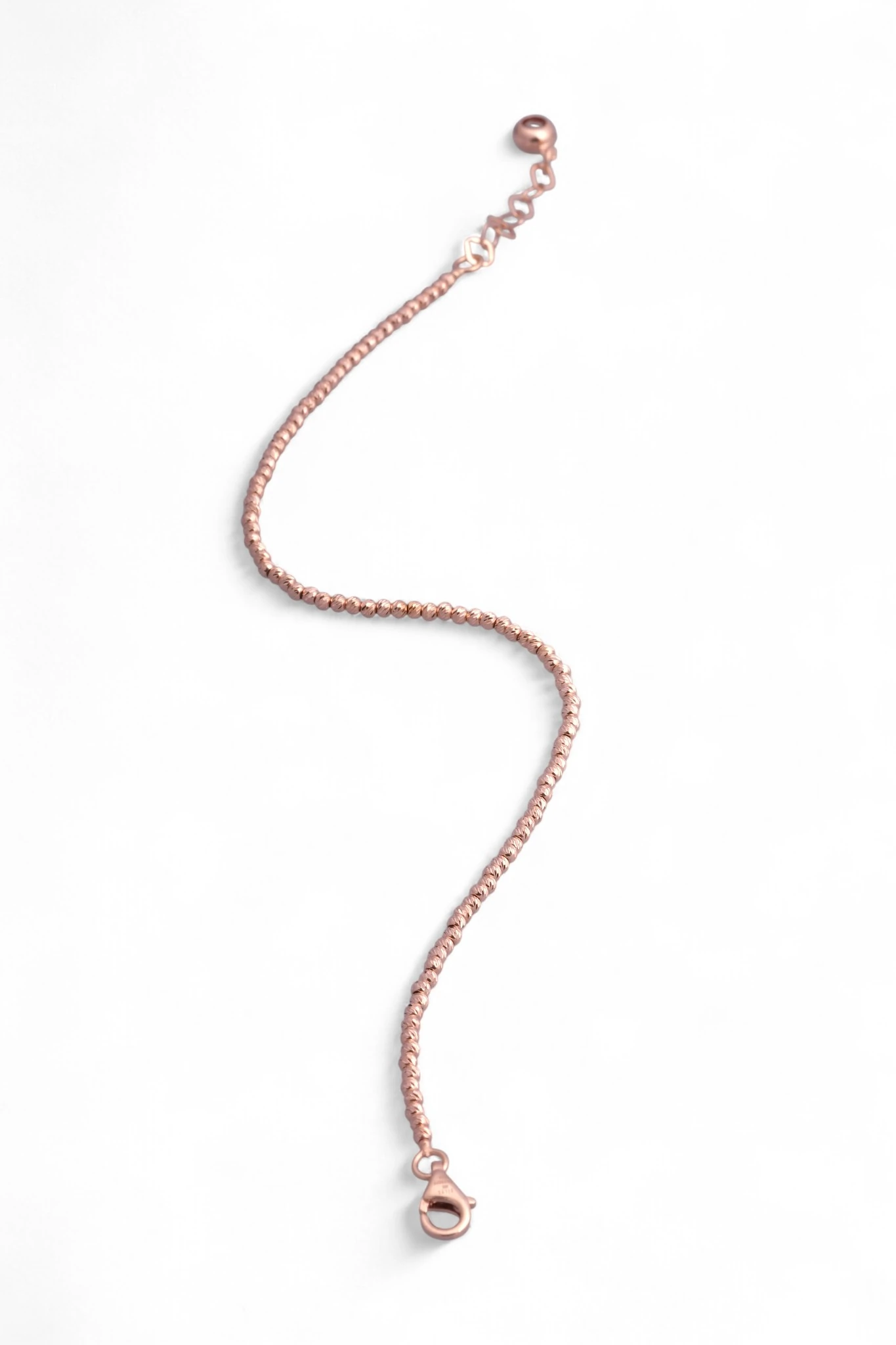 Minimalist Işıltı: 14 Ayar Rose Altın Dorika Toplu Bileklik 18-20CM Ayarlı 3,76 GR Ürün Kodu: KNY6195