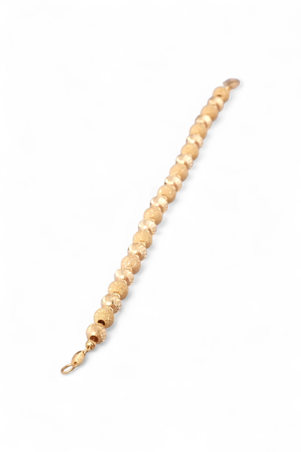 Işıltı ve Matın Ahengi: 22 Ayar İki Dokulu Dorika Altın Bileklik 12,99 GR Ürün Kodu: KNY5991