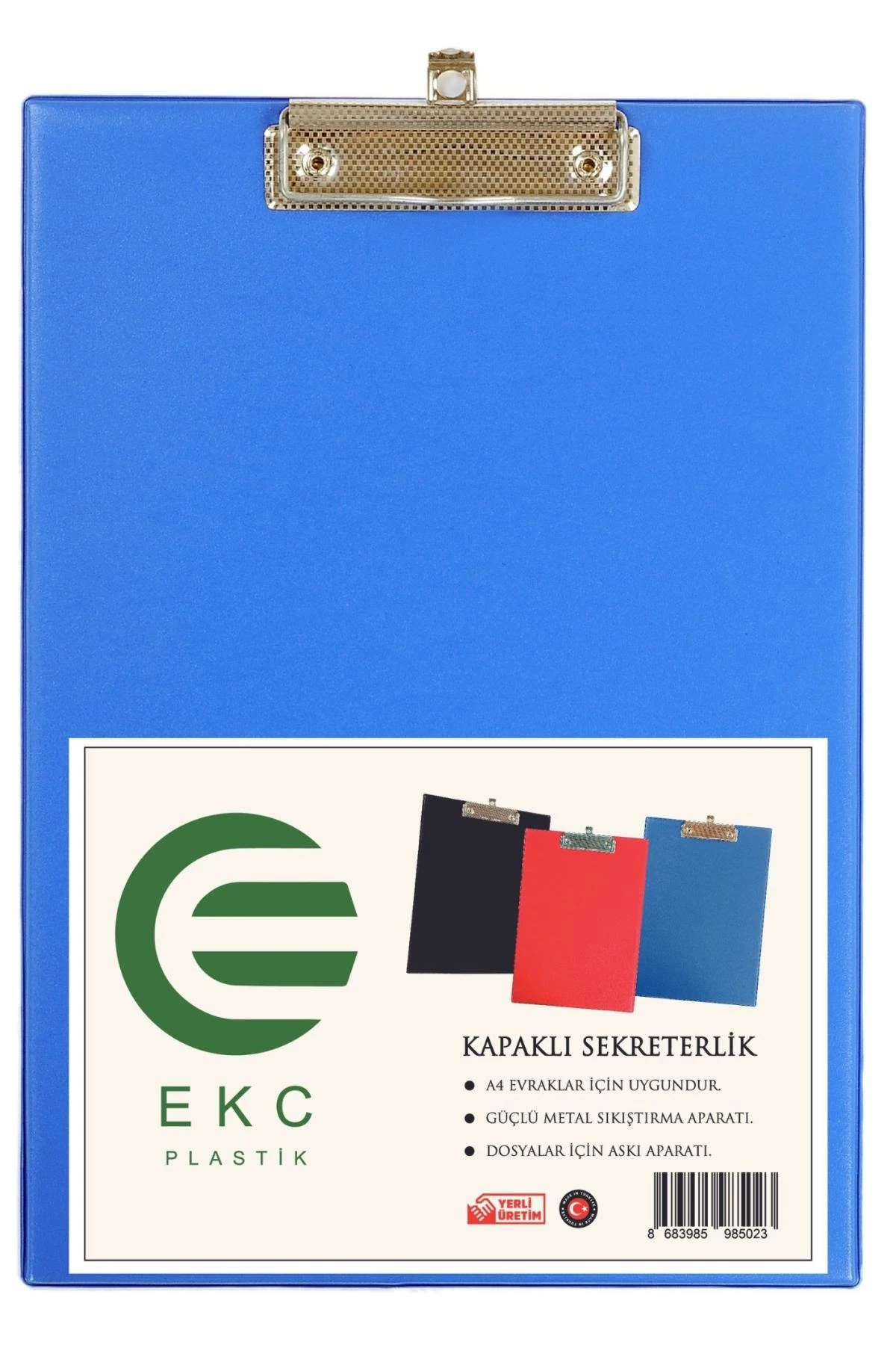 Mavi Kapaklı Sekreterlik - Bloknot Yazı Tablası- 100 Adet