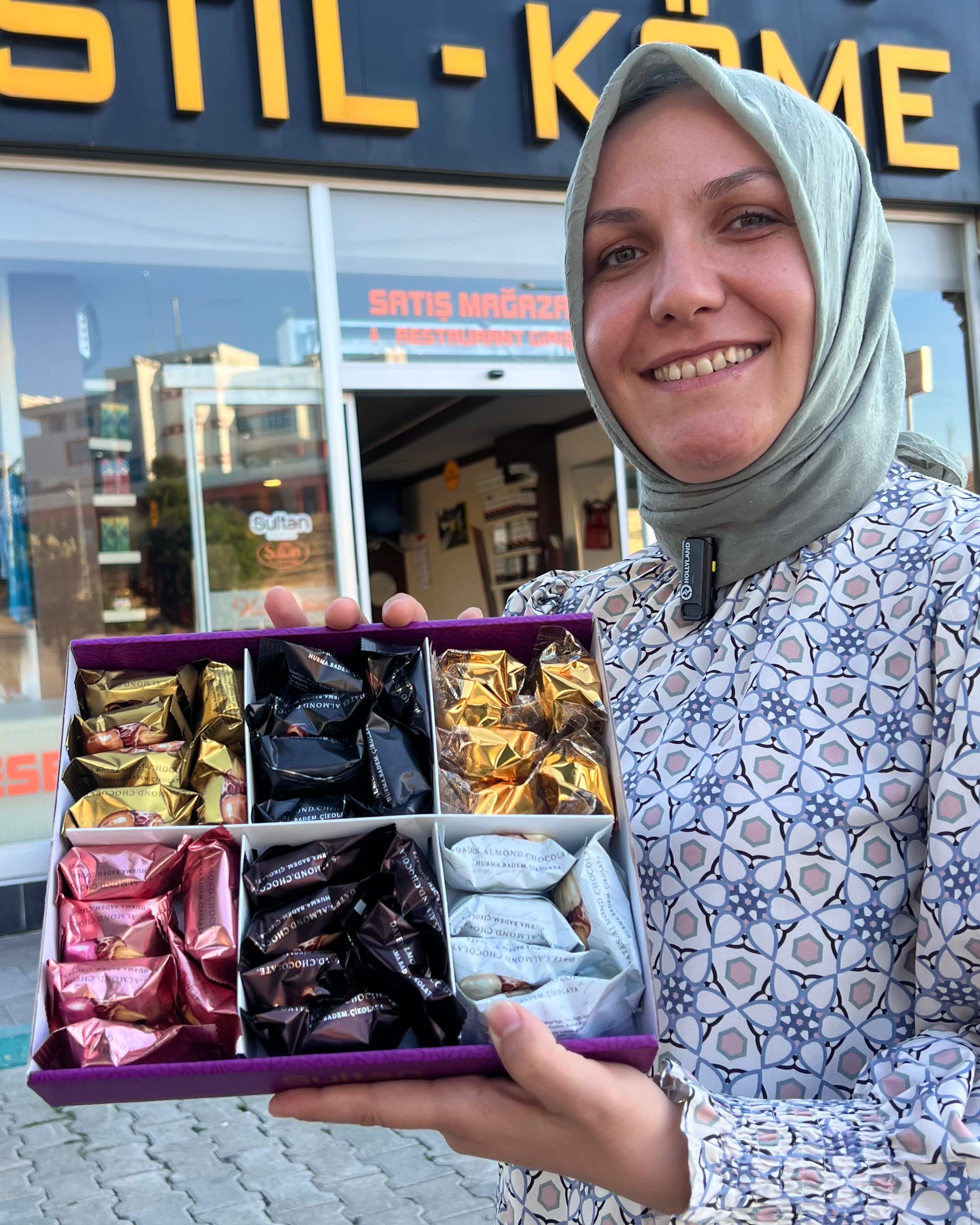 Karışık Çikolatalı Hurma Paketi 660 gr
