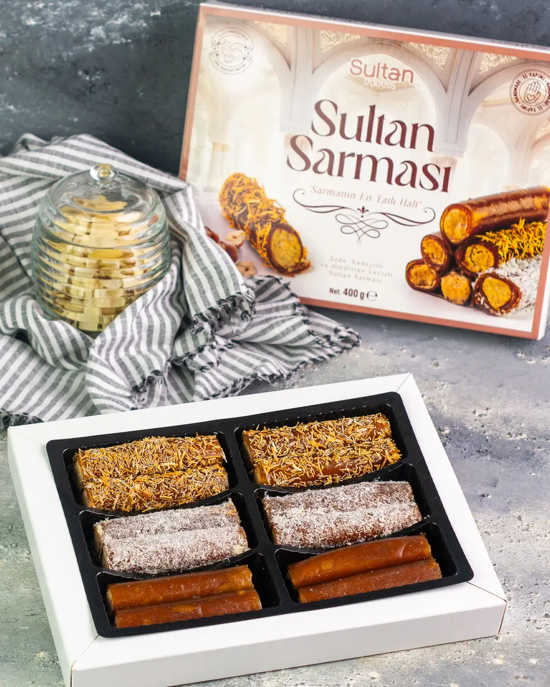 Sultan Sarması Hediyelik Kutu 400 gr