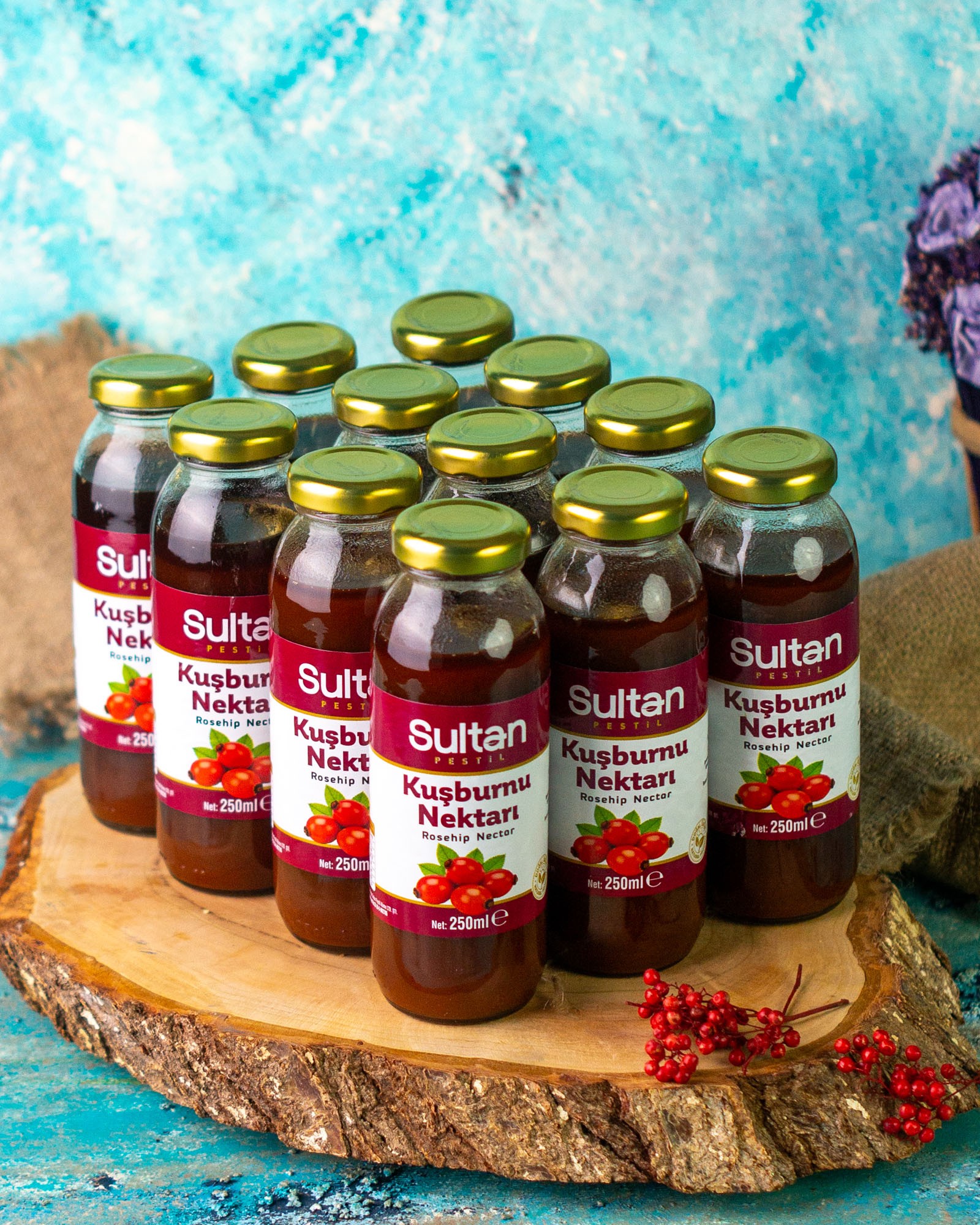 Kuşburnu Nektari 250ml X 12 Adet