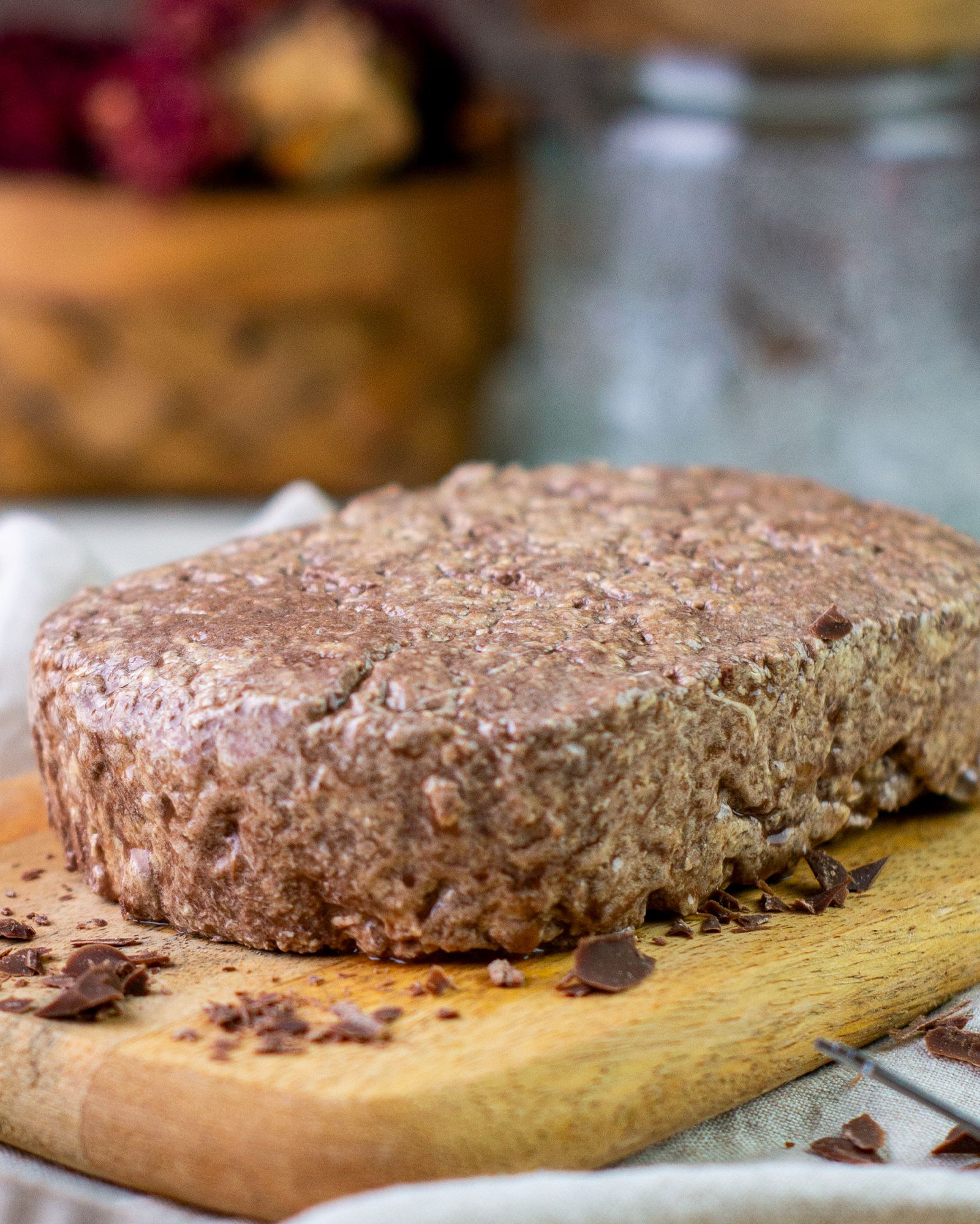 Refined Sugar-Free Tahini Halva with Cocoa 400gr