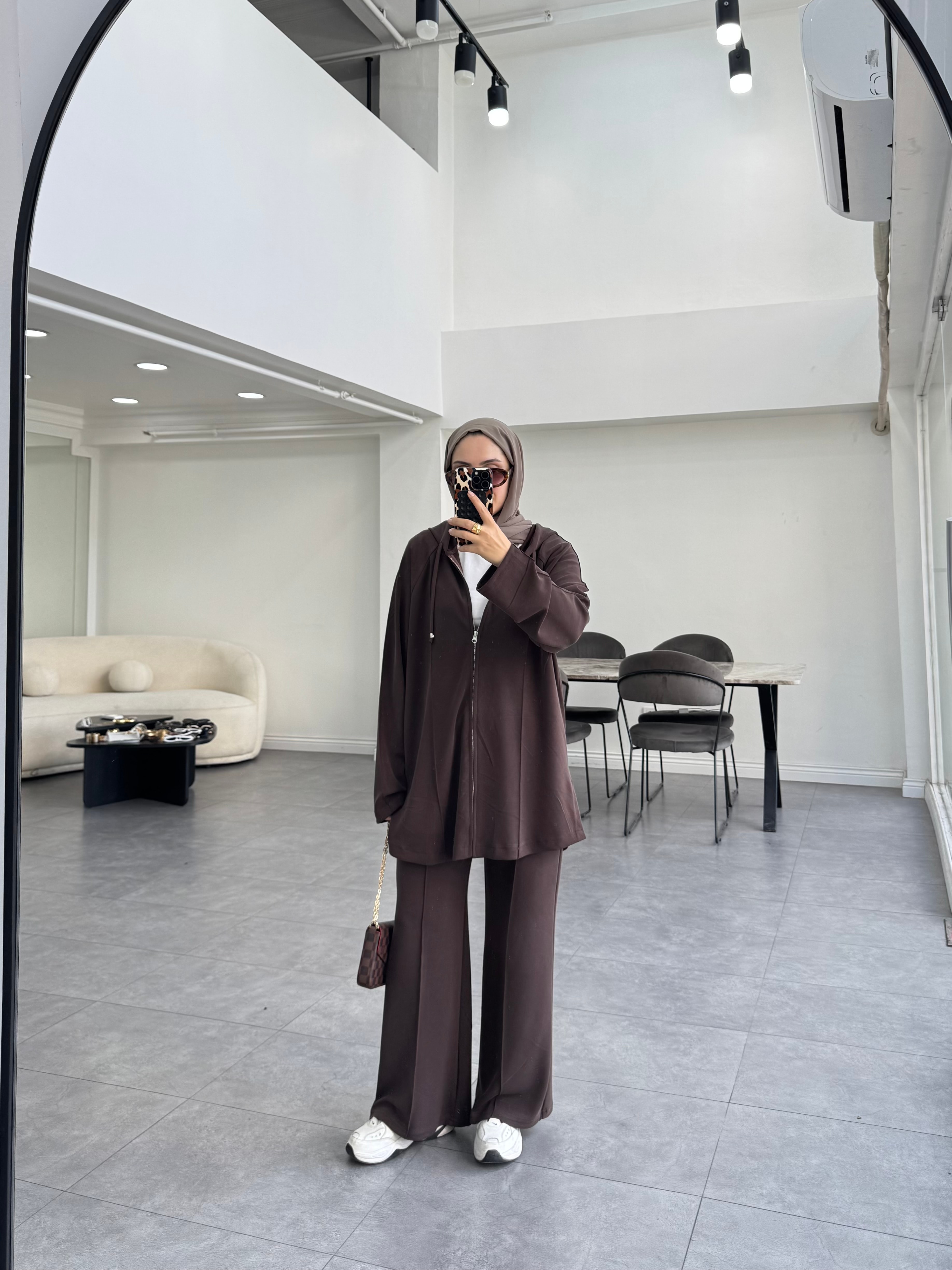 Coi İkili Takım Kahverengi