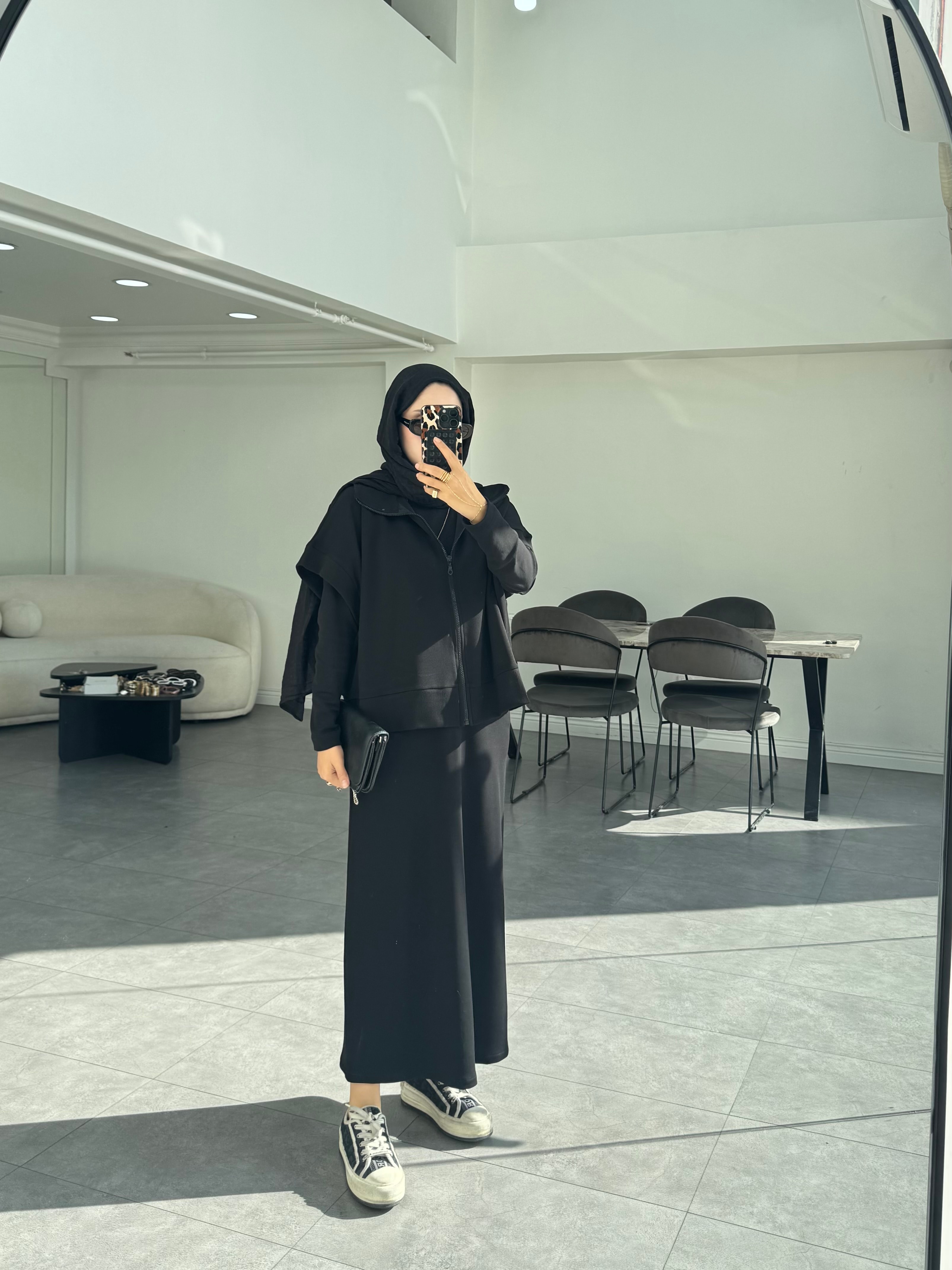 Goan İkili Takım Siyah