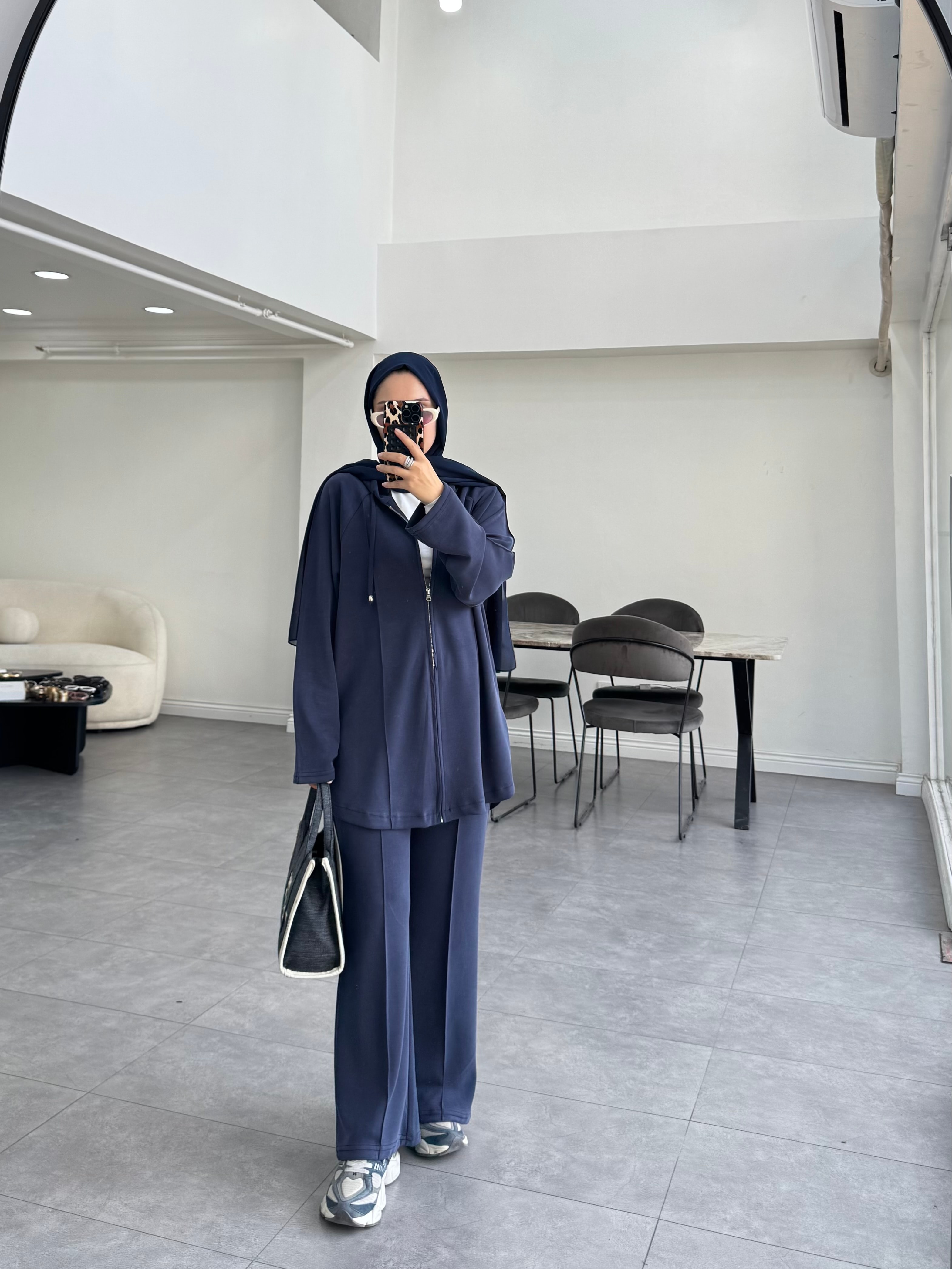 Coi İkili Takım Lacivert