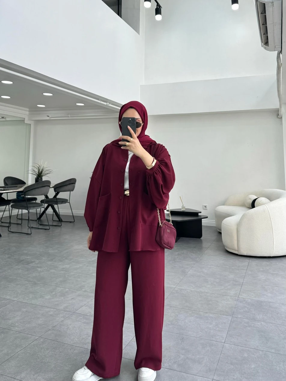 Martina İkili Takım Vişne