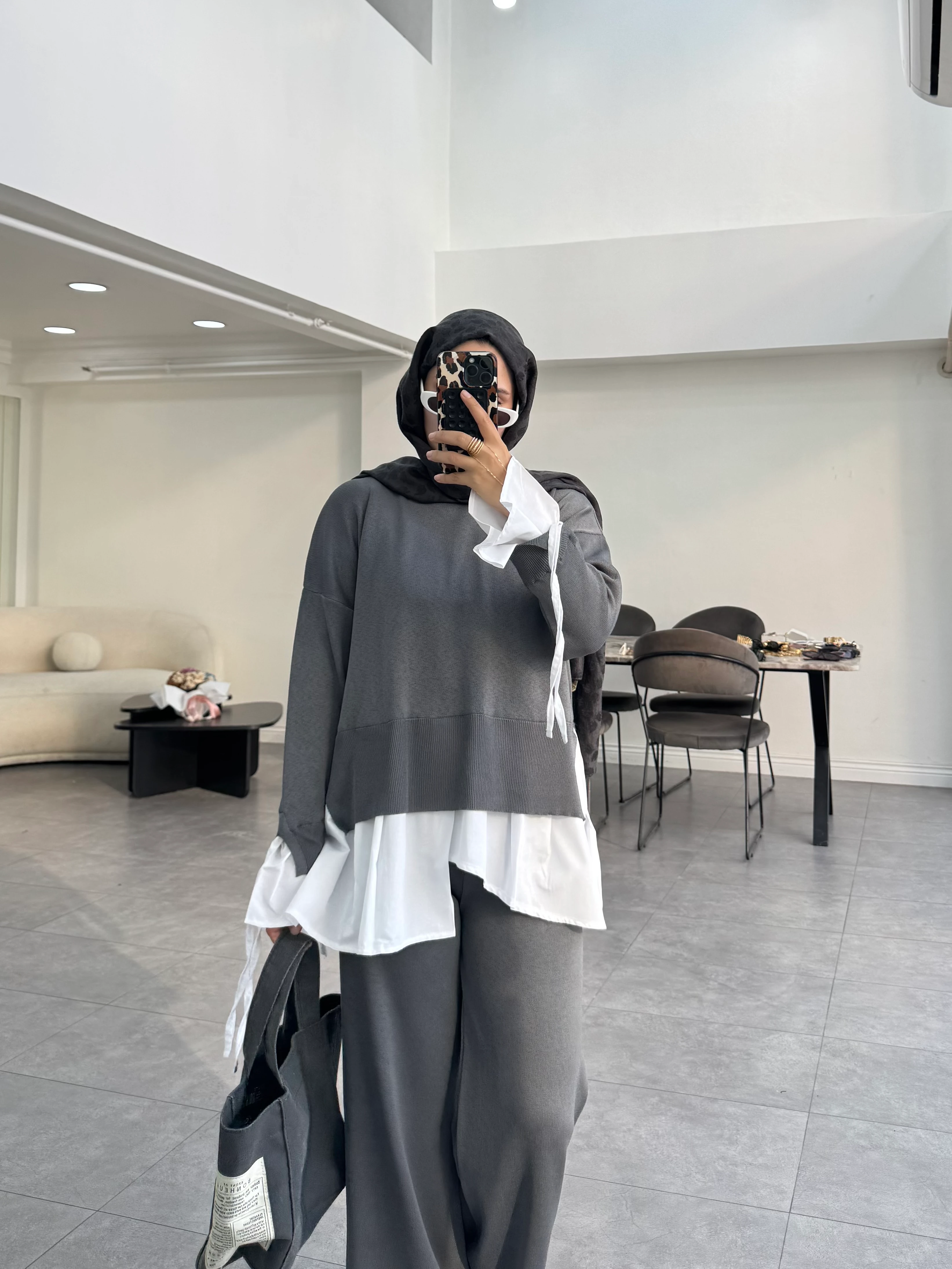 Mehista Triko Takım Antrasit