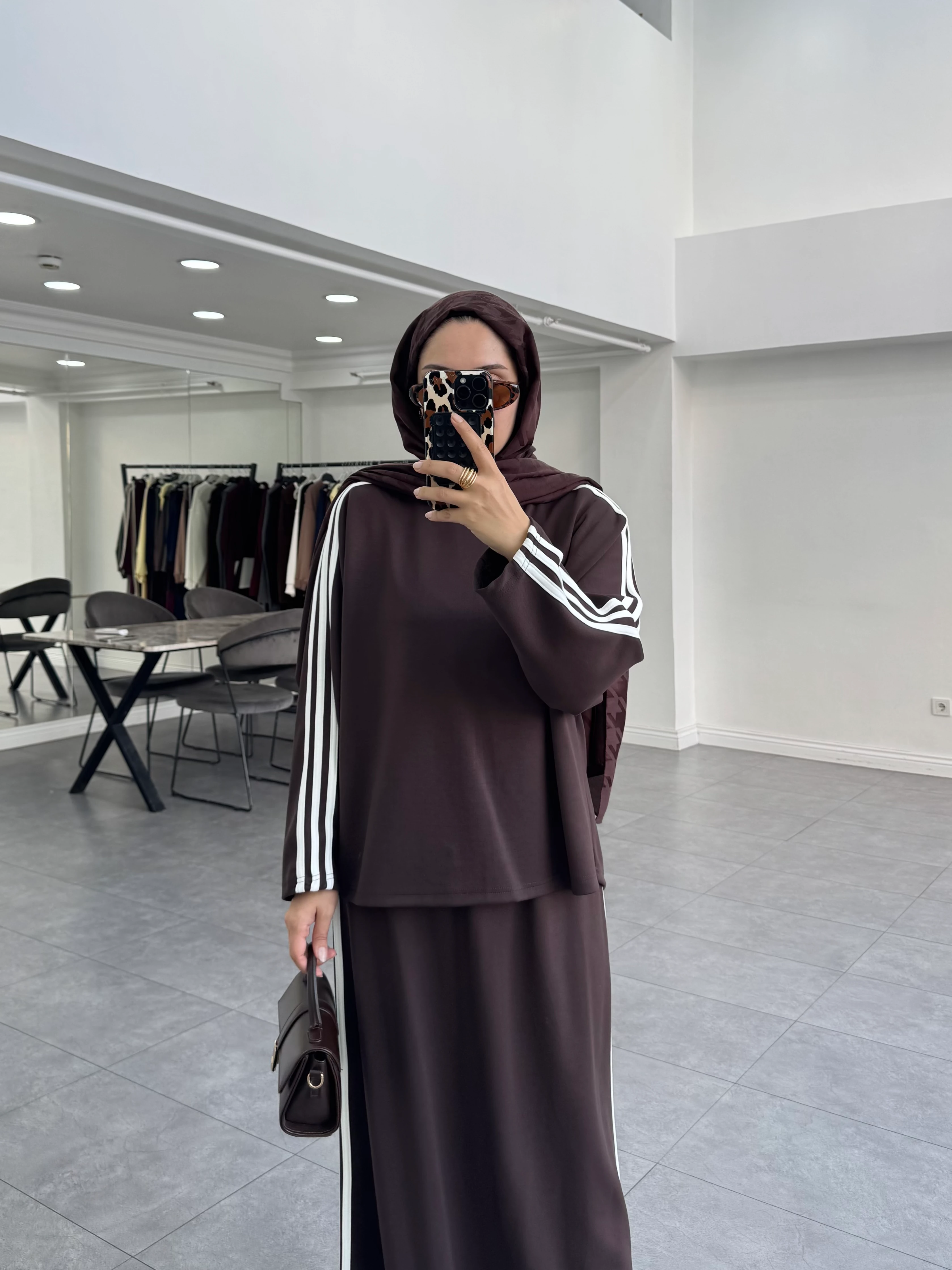 Aferta İkili Takım Kahverengi