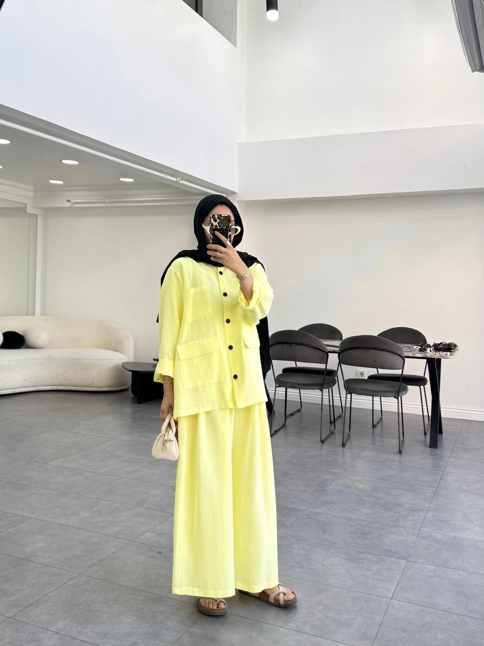 Mina İkili Takım Sarı