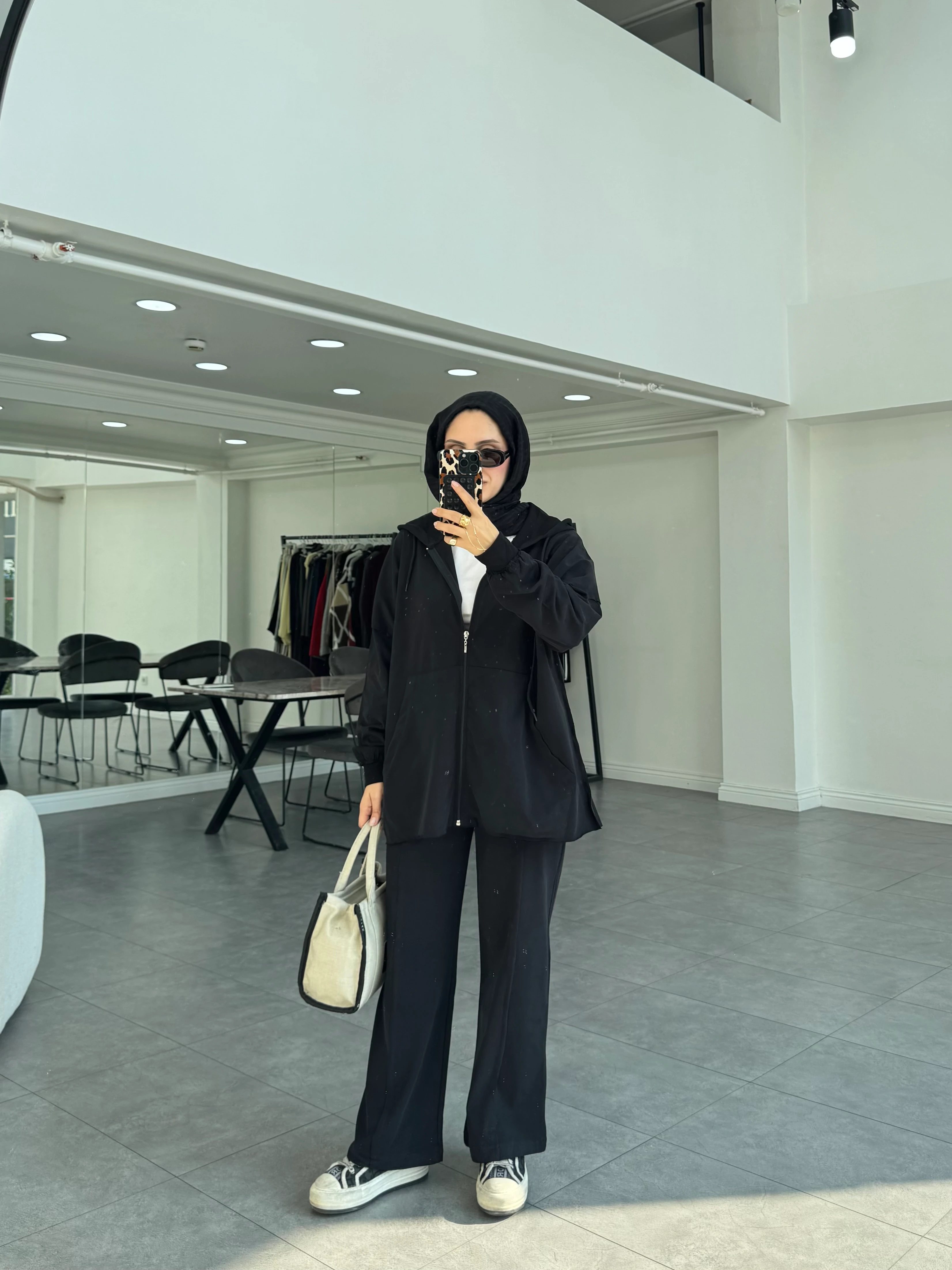 Benhi İkili Takım Siyah