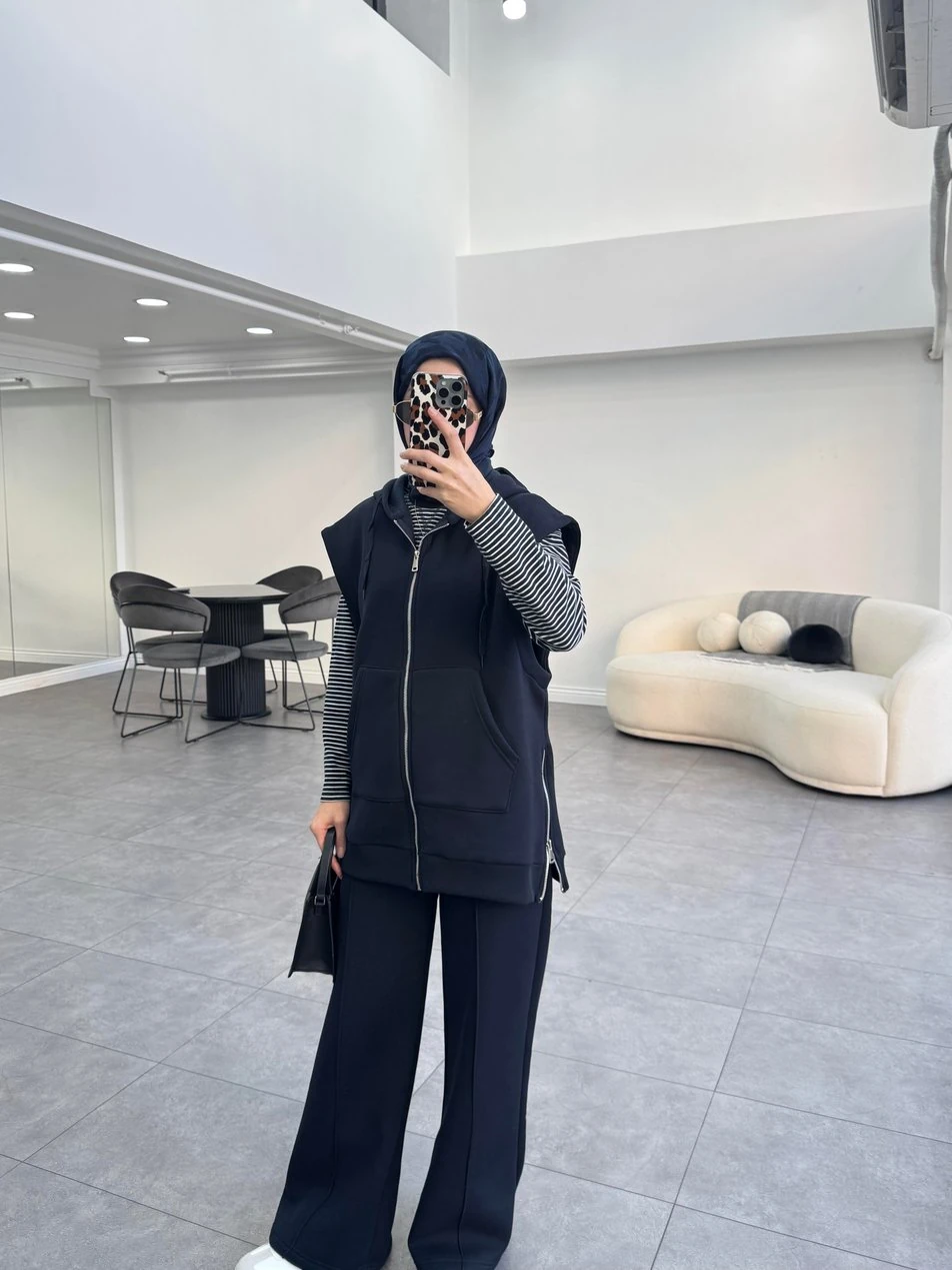 Tear Üç iplik İkili Takım Lacivert