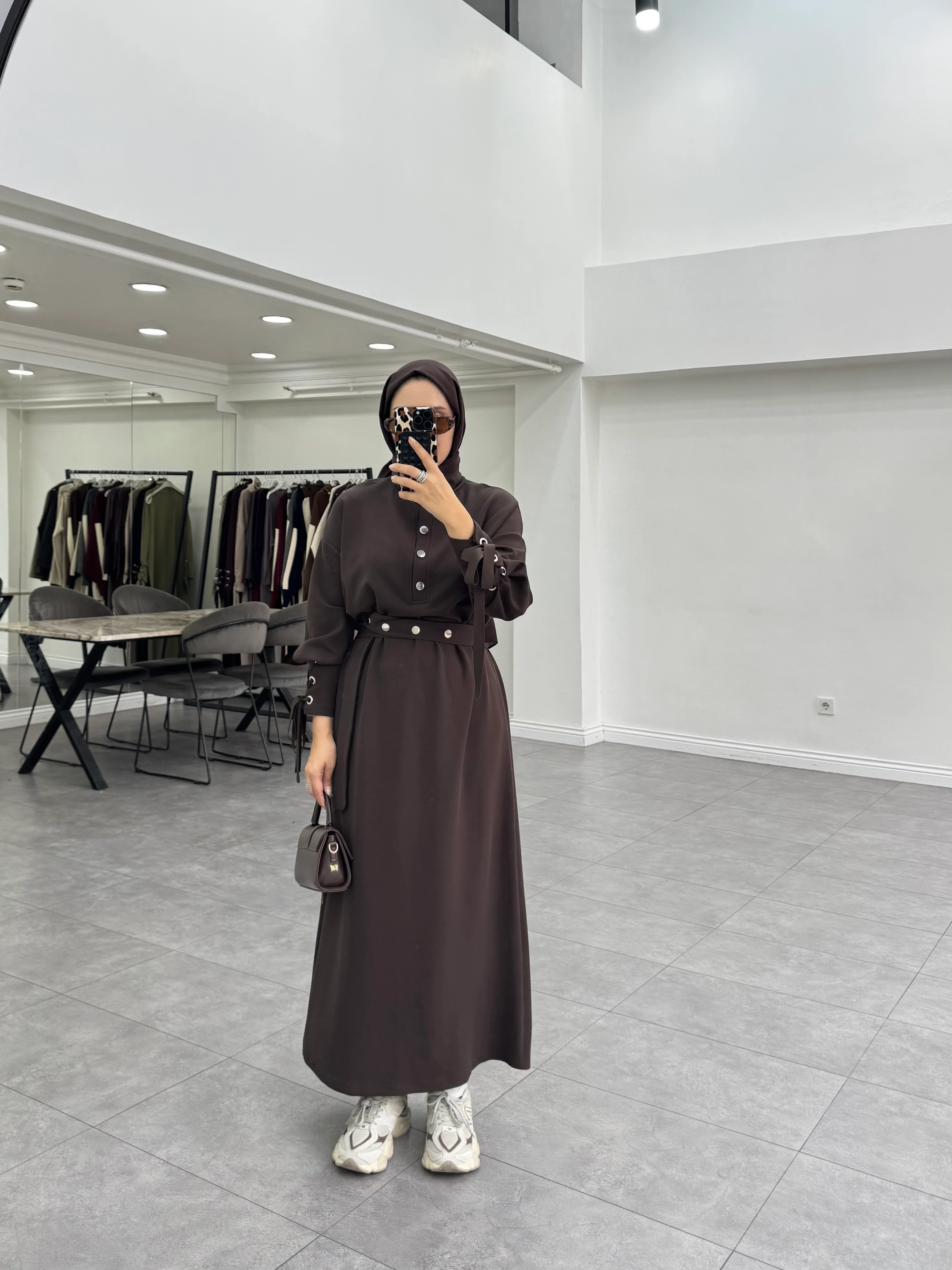 Juve Elbise Kahverengi