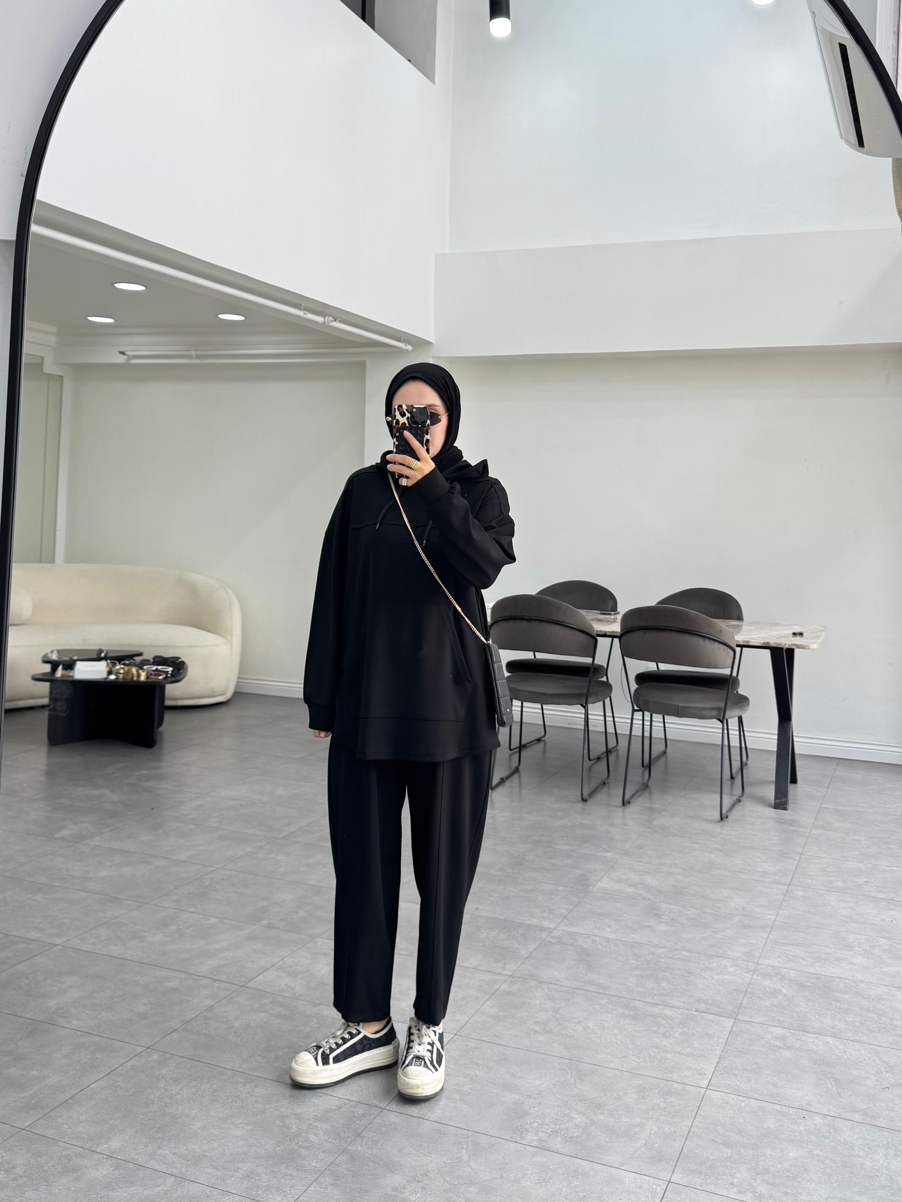 Pekista İkili Takım Siyah