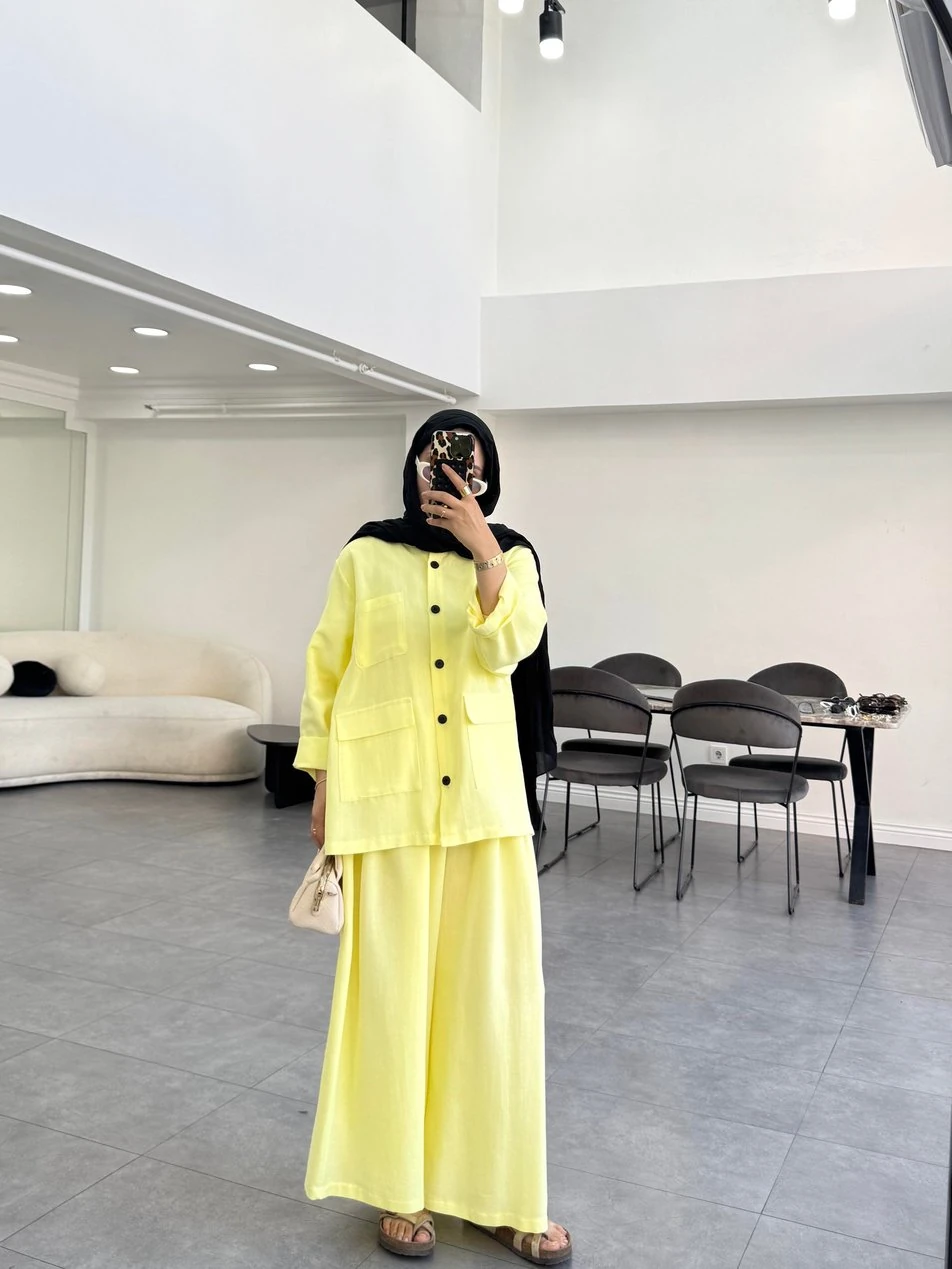 Mina İkili Takım Sarı