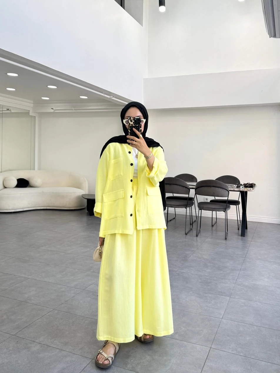 Mina İkili Takım Sarı