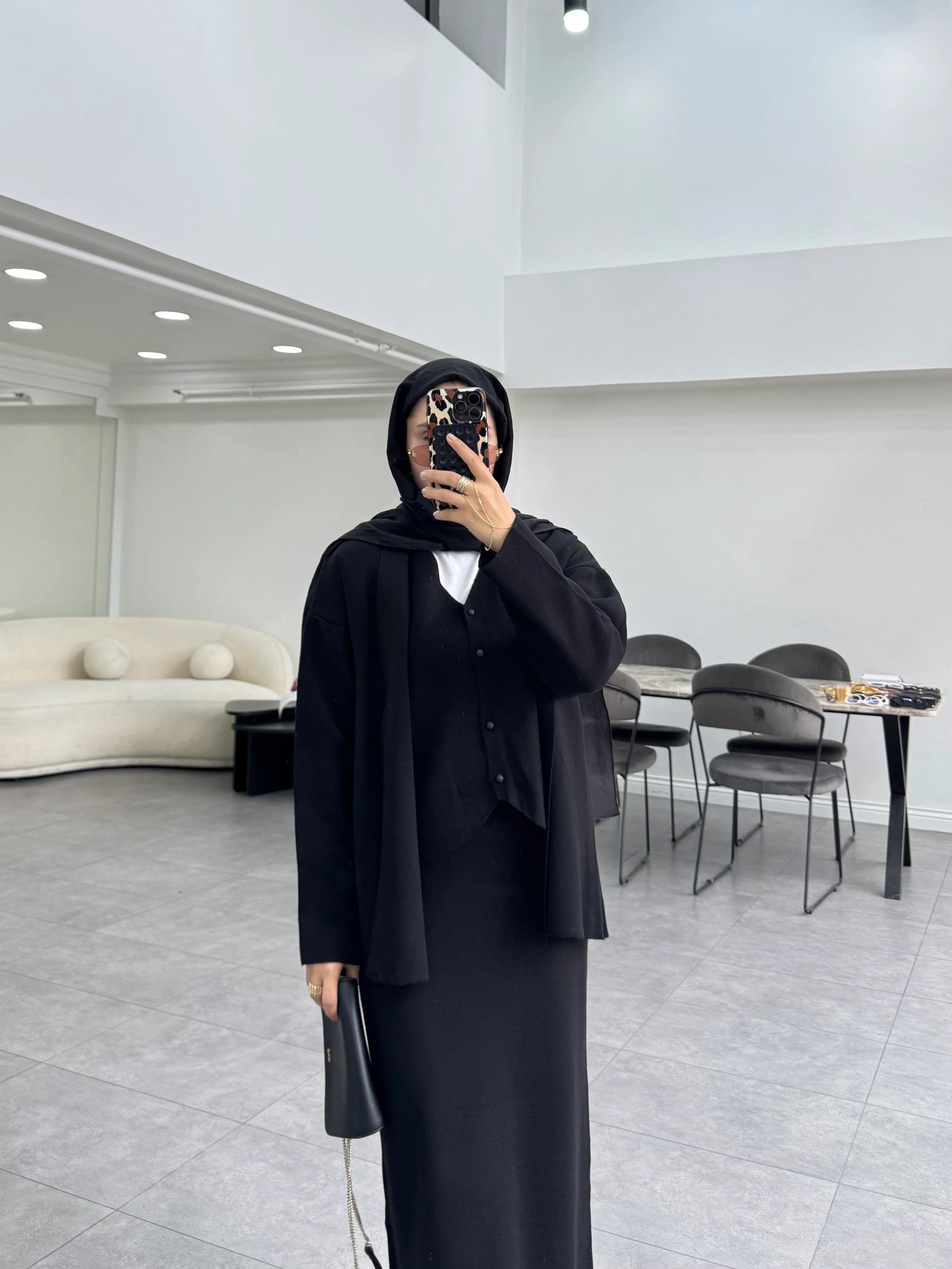 Pessa Üçlü Takım Siyah