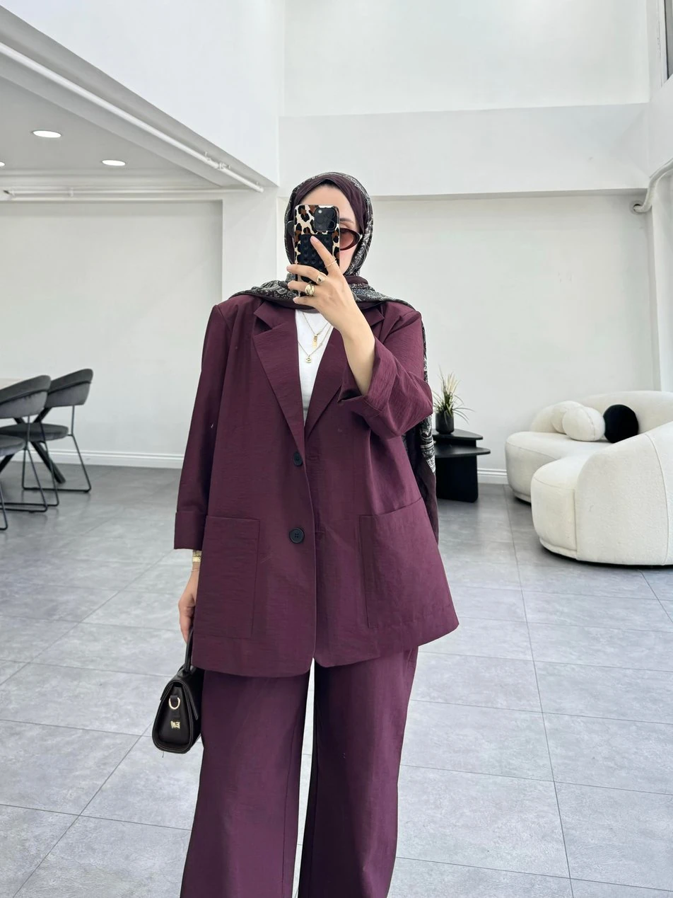 Milano İkili Takım Mürdüm