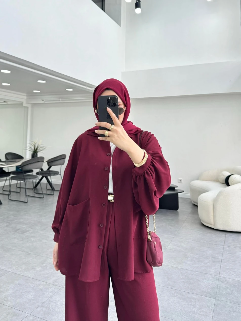 Martina İkili Takım Vişne