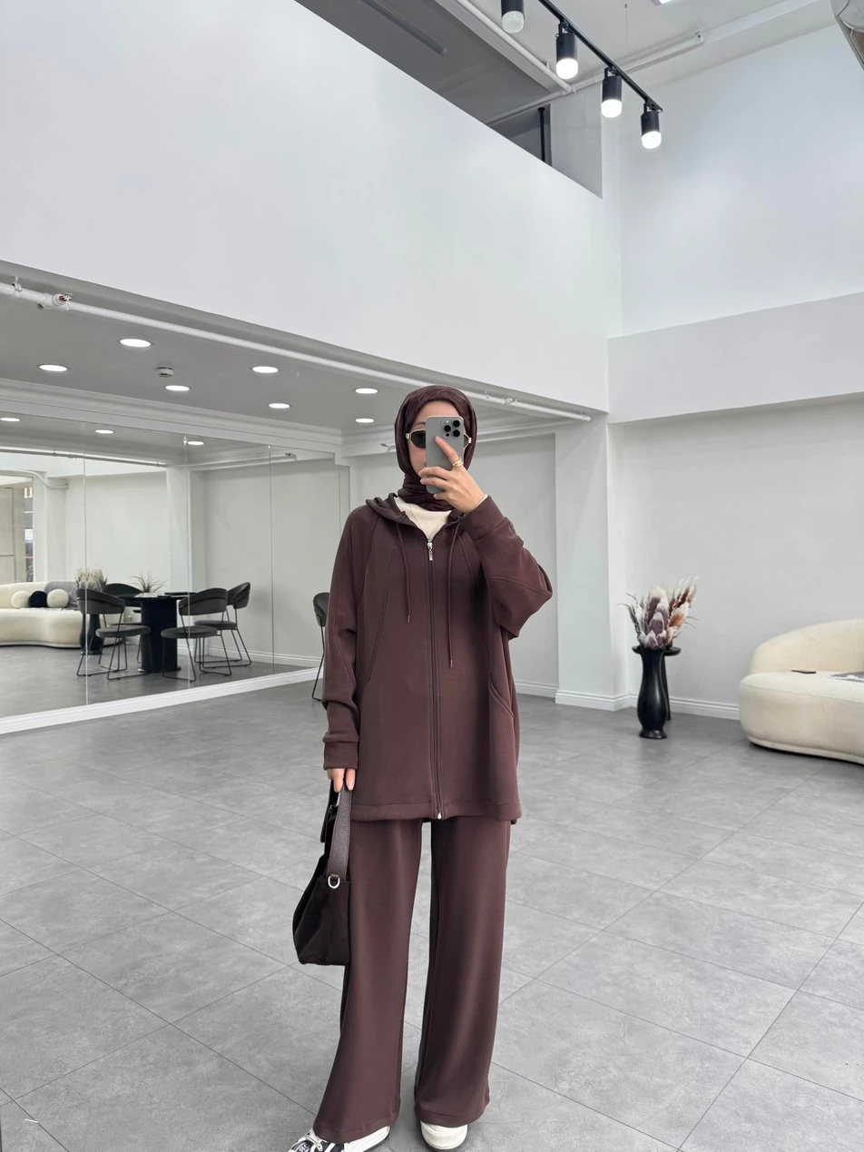 Era İkili Takım Kahverengi