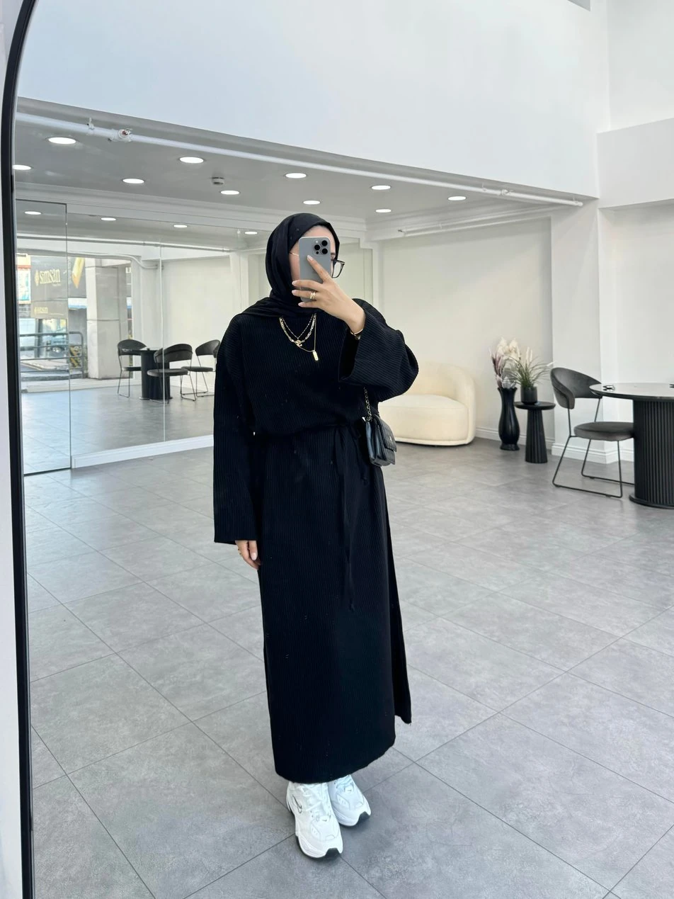 Ella Siyah Elbise