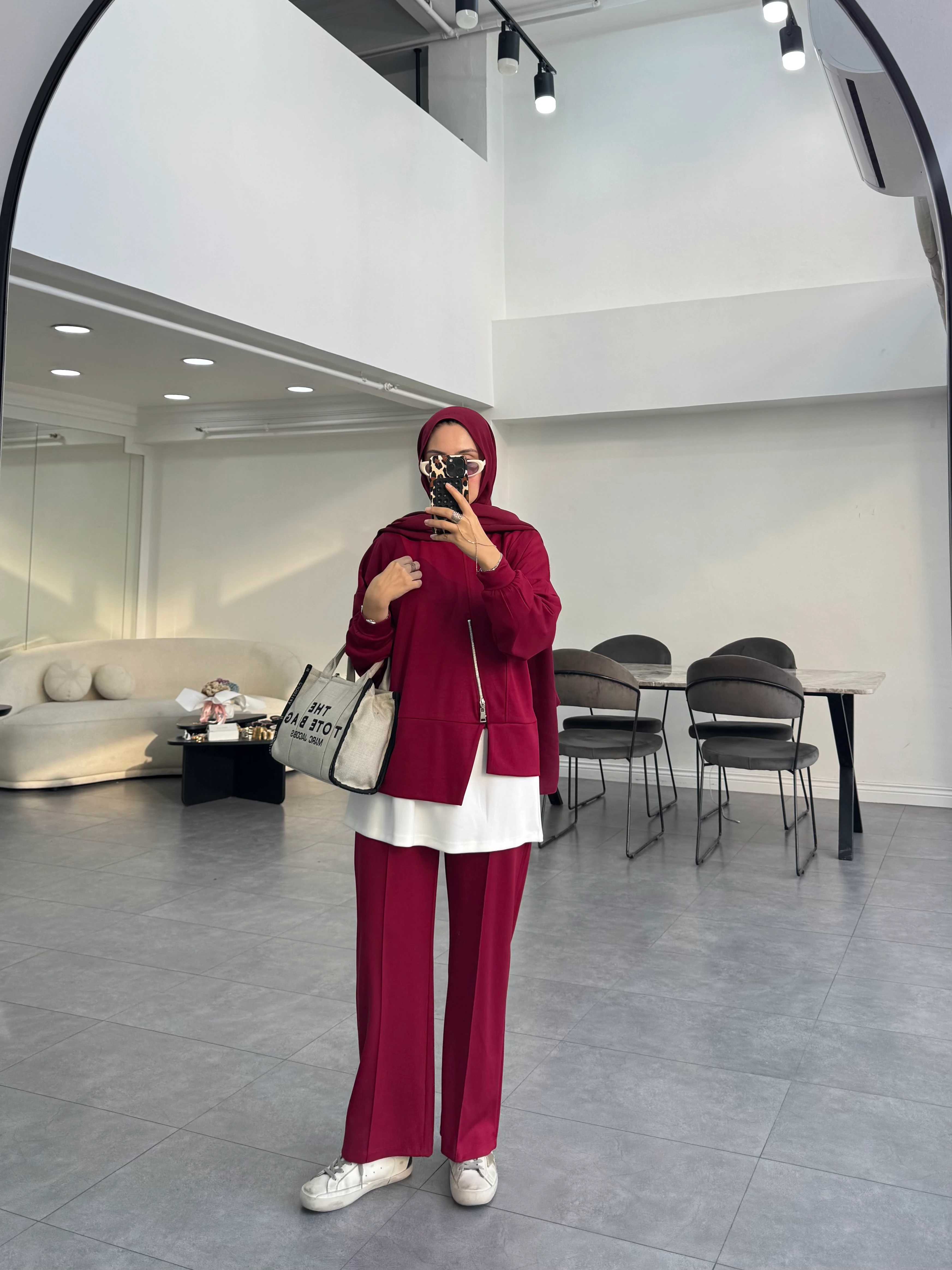 Fihha İkili Takım Bordo