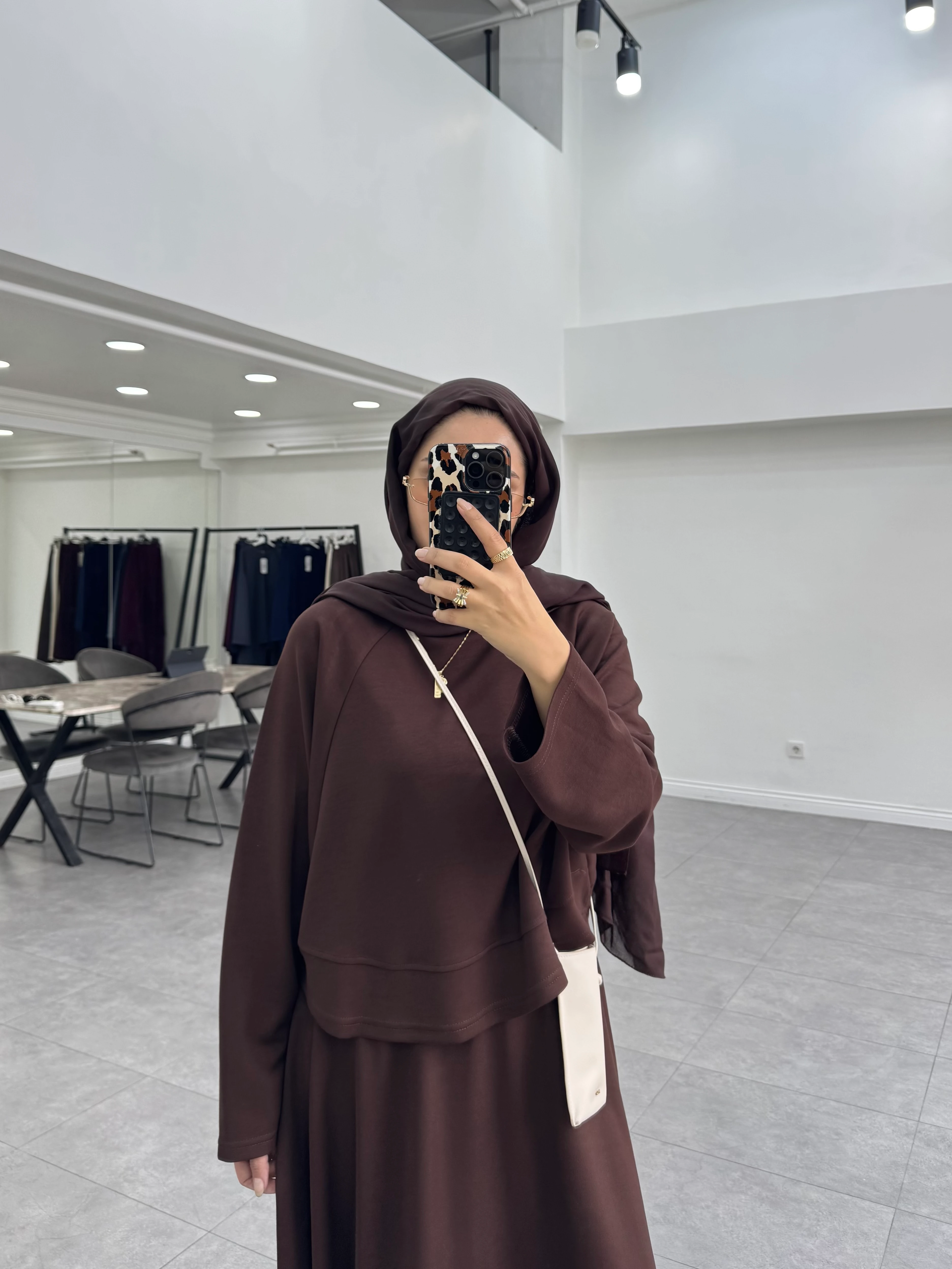 Holava İkili Takım Kahverengi