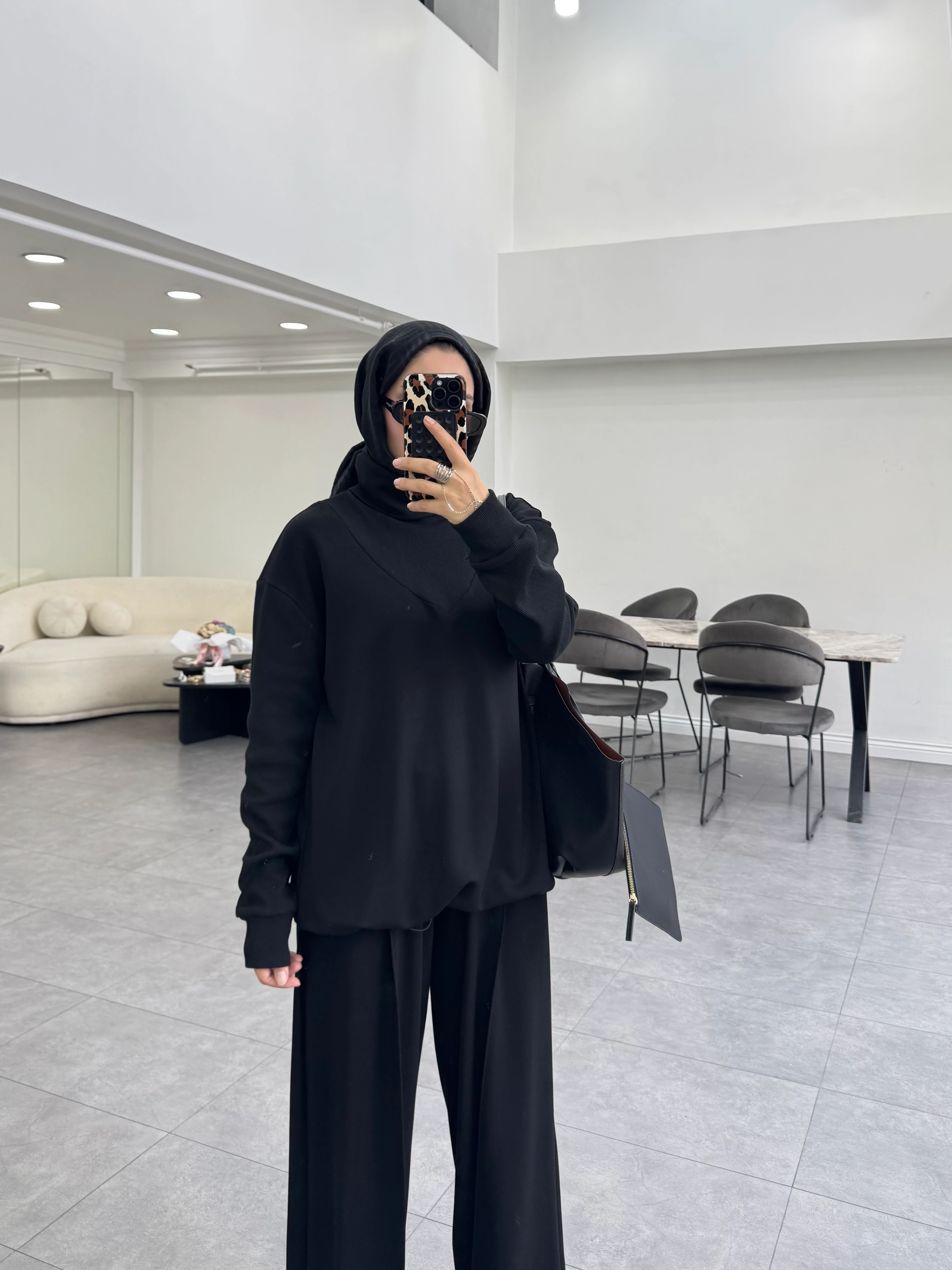 Soelle İkili Takım Siyah