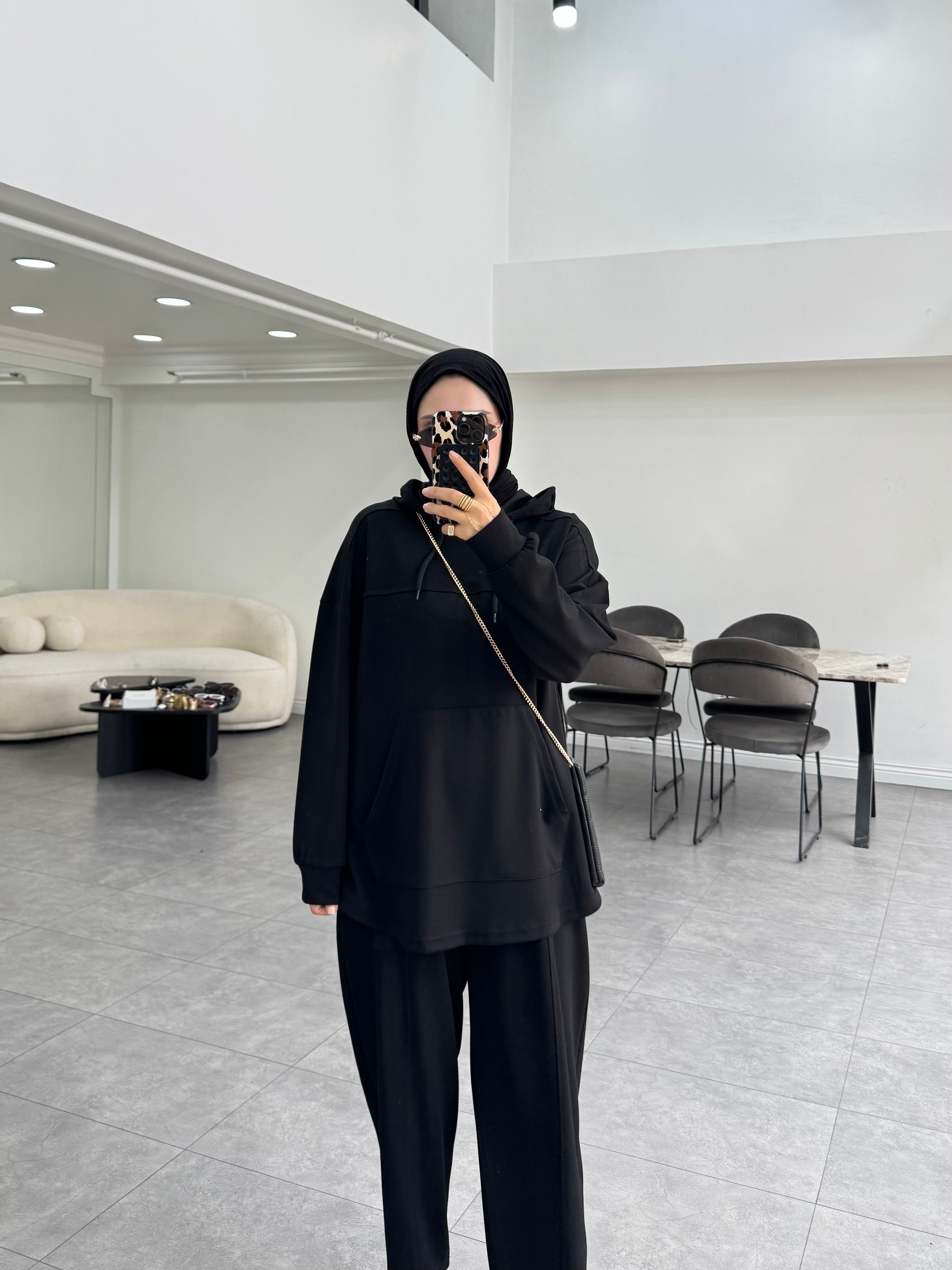 Pekista İkili Takım Siyah