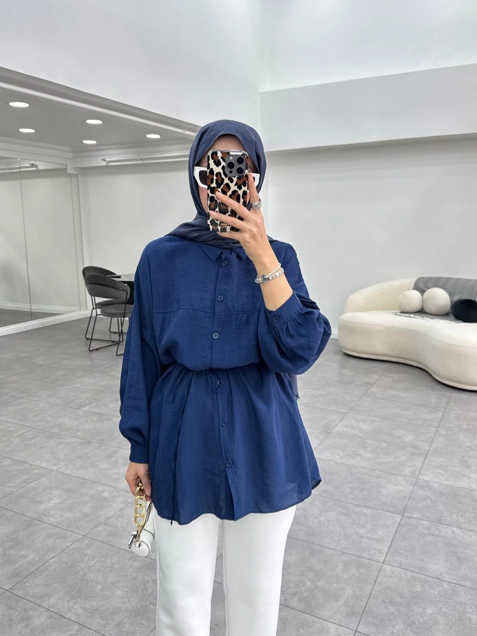 İnsto Gömlek Lacivert