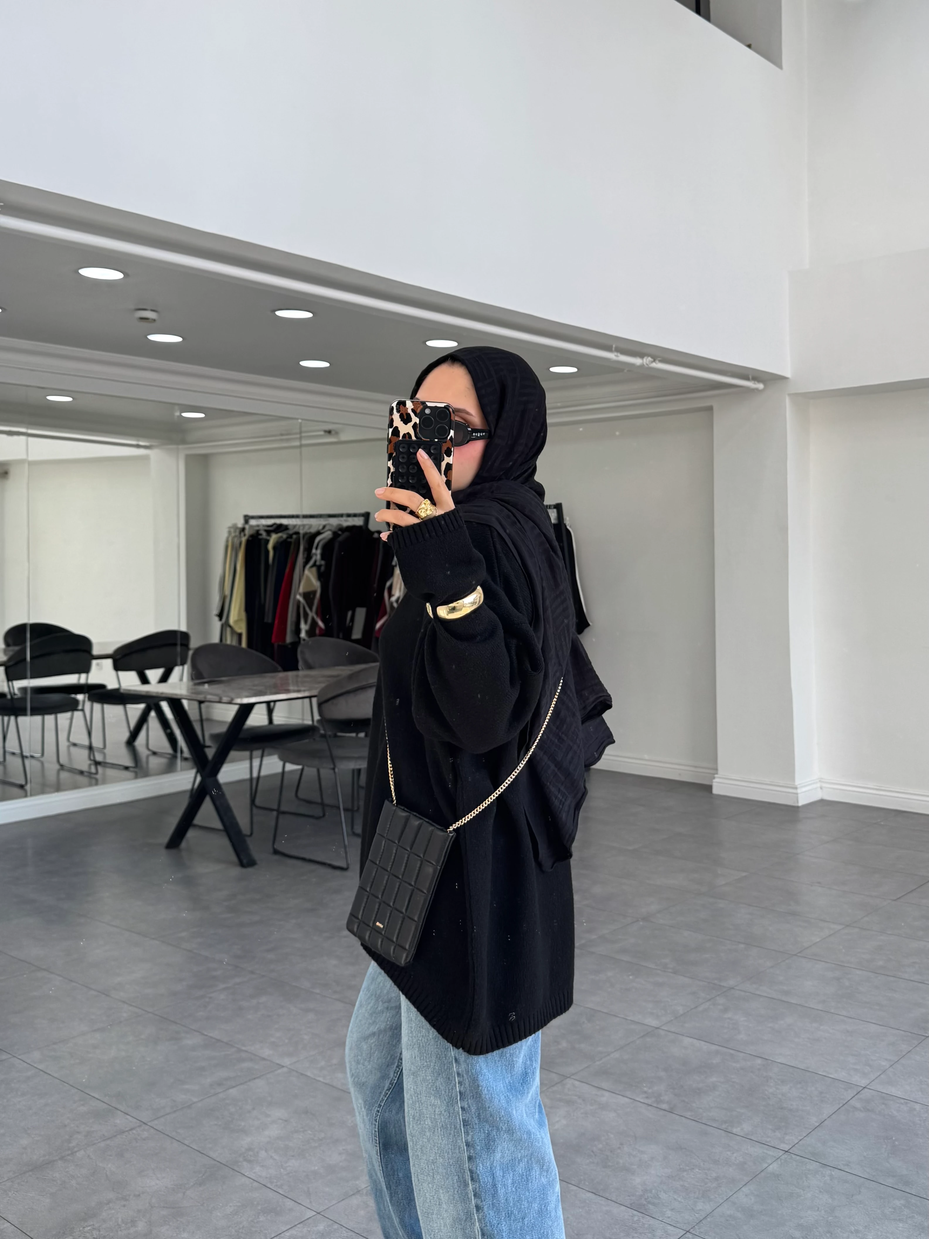 Fuol Triko Kazak Siyah