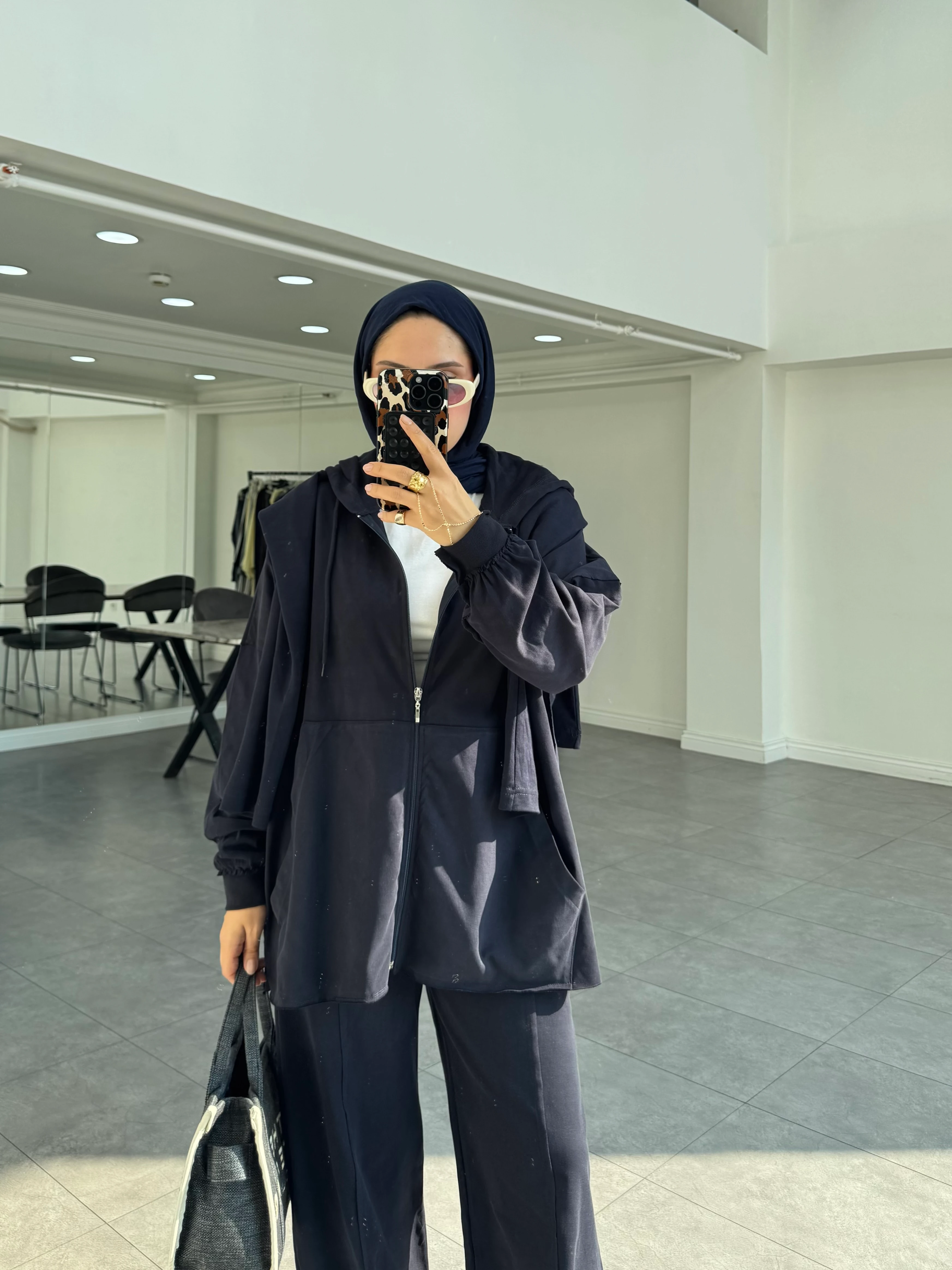 Benhi İkili Takım Lacivert