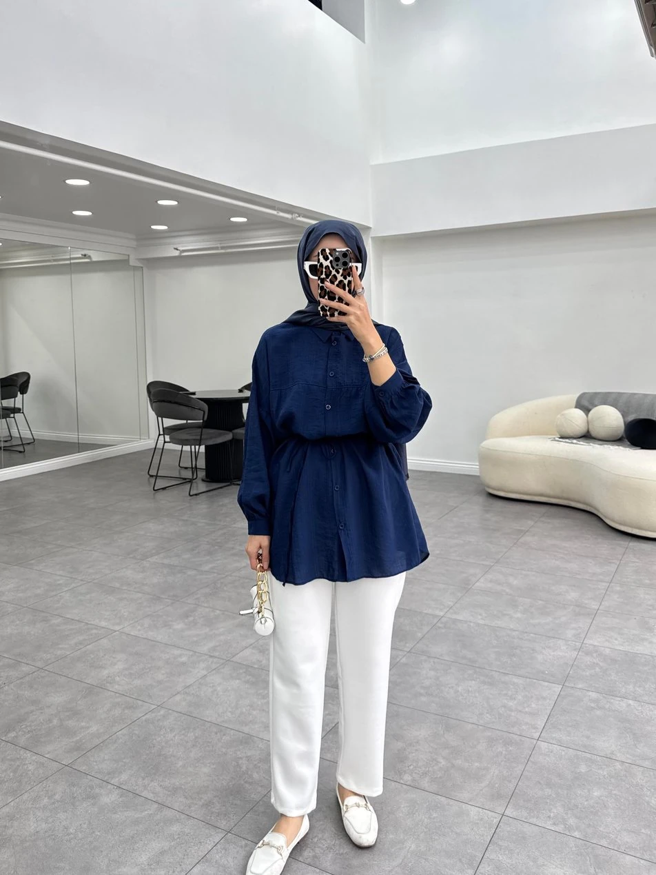 İnsto Gömlek Lacivert