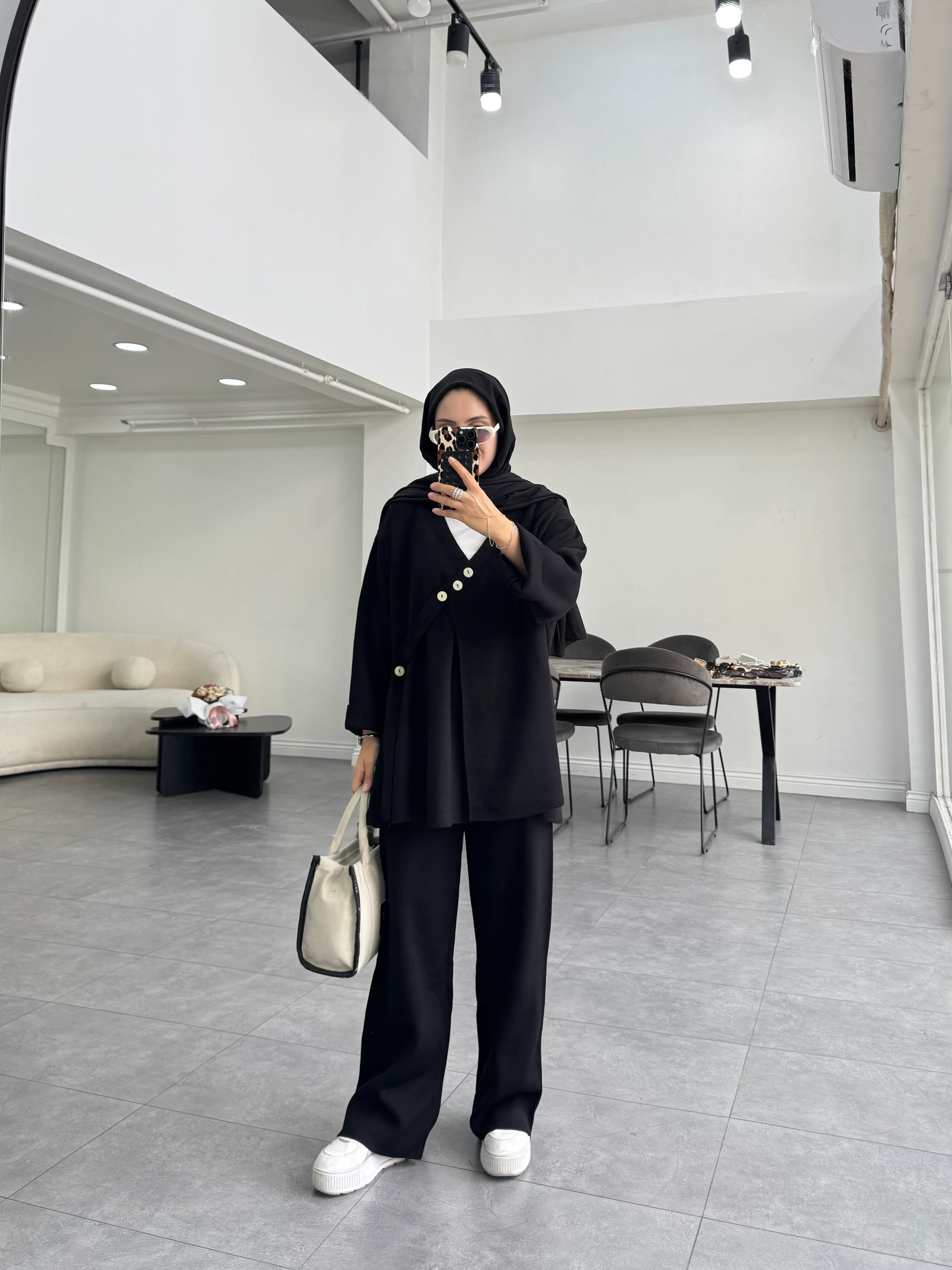 Koal Triko Takım Siyah