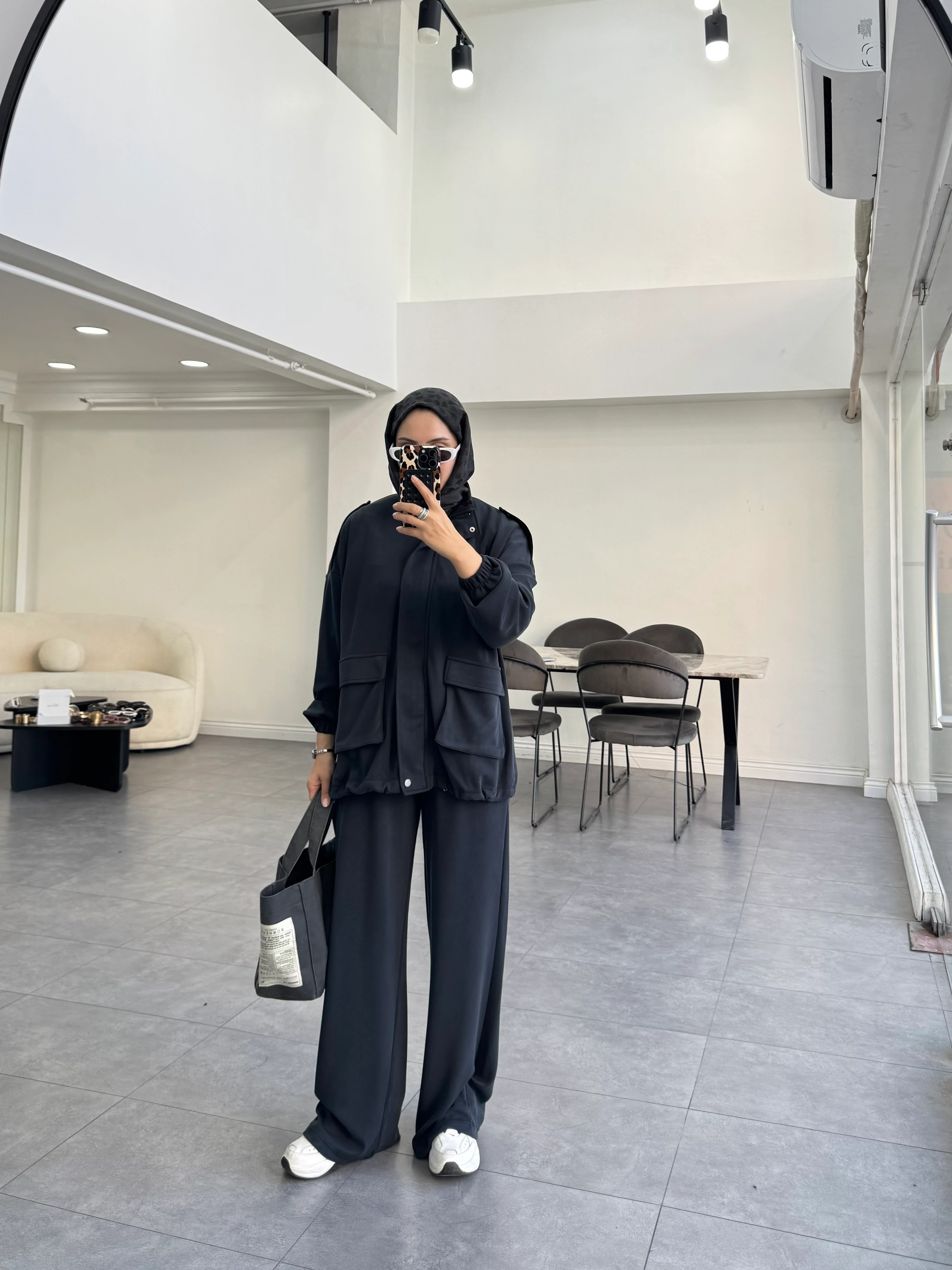 Yasi İkili Takım Antrasit