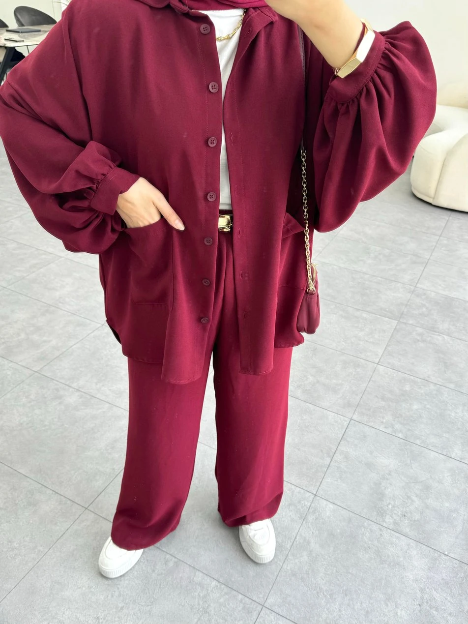 Martina İkili Takım Vişne