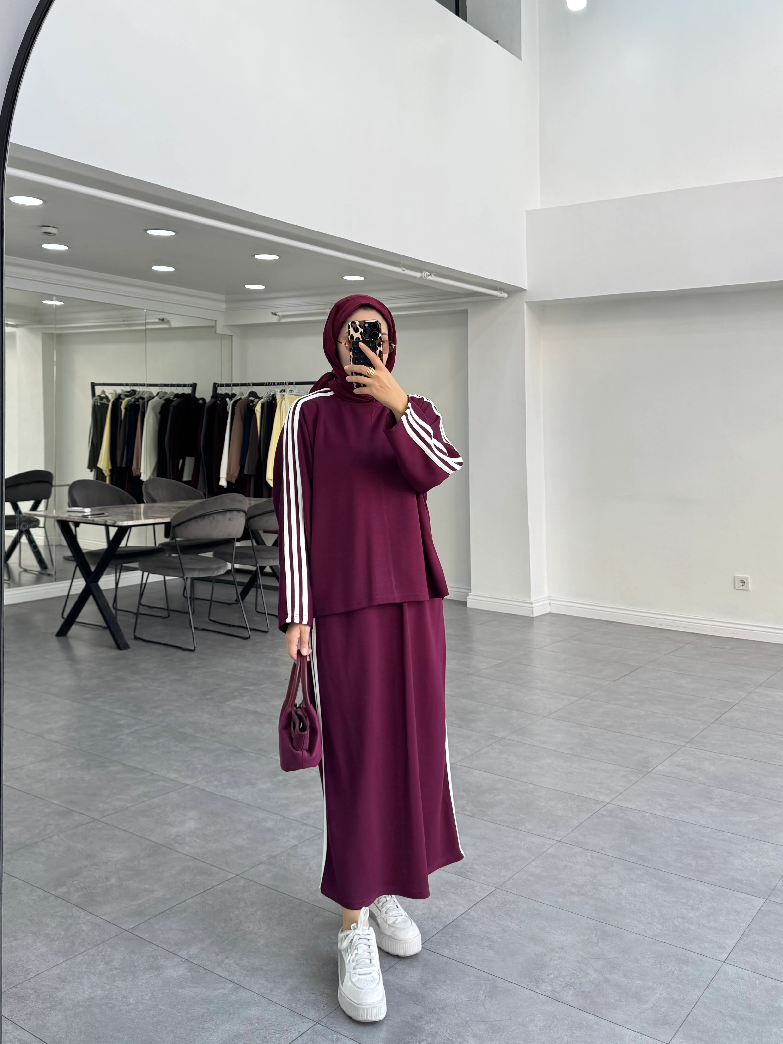 Aferta İkili Takım Mürdüm