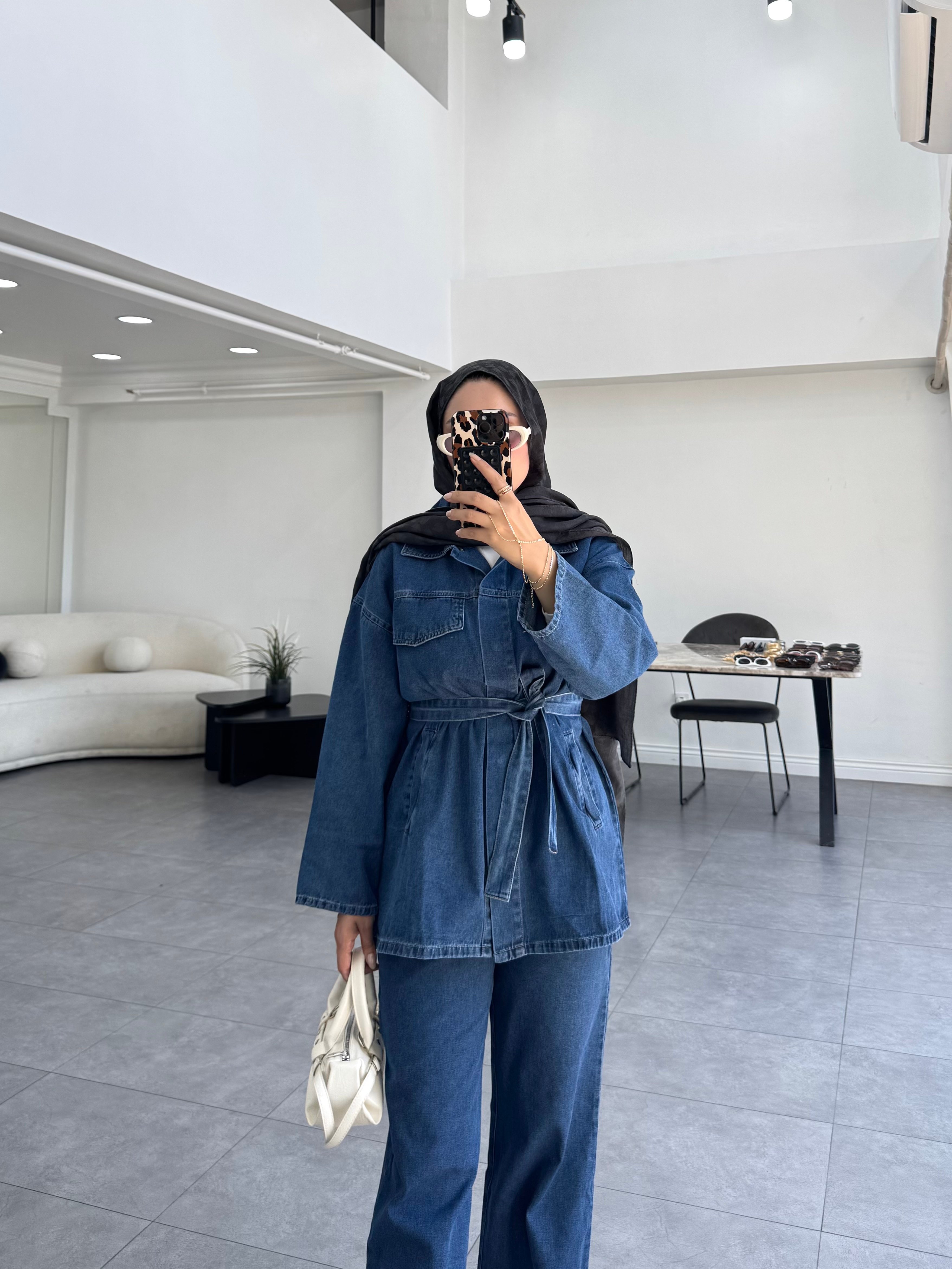 Julye Denim İkili Takım