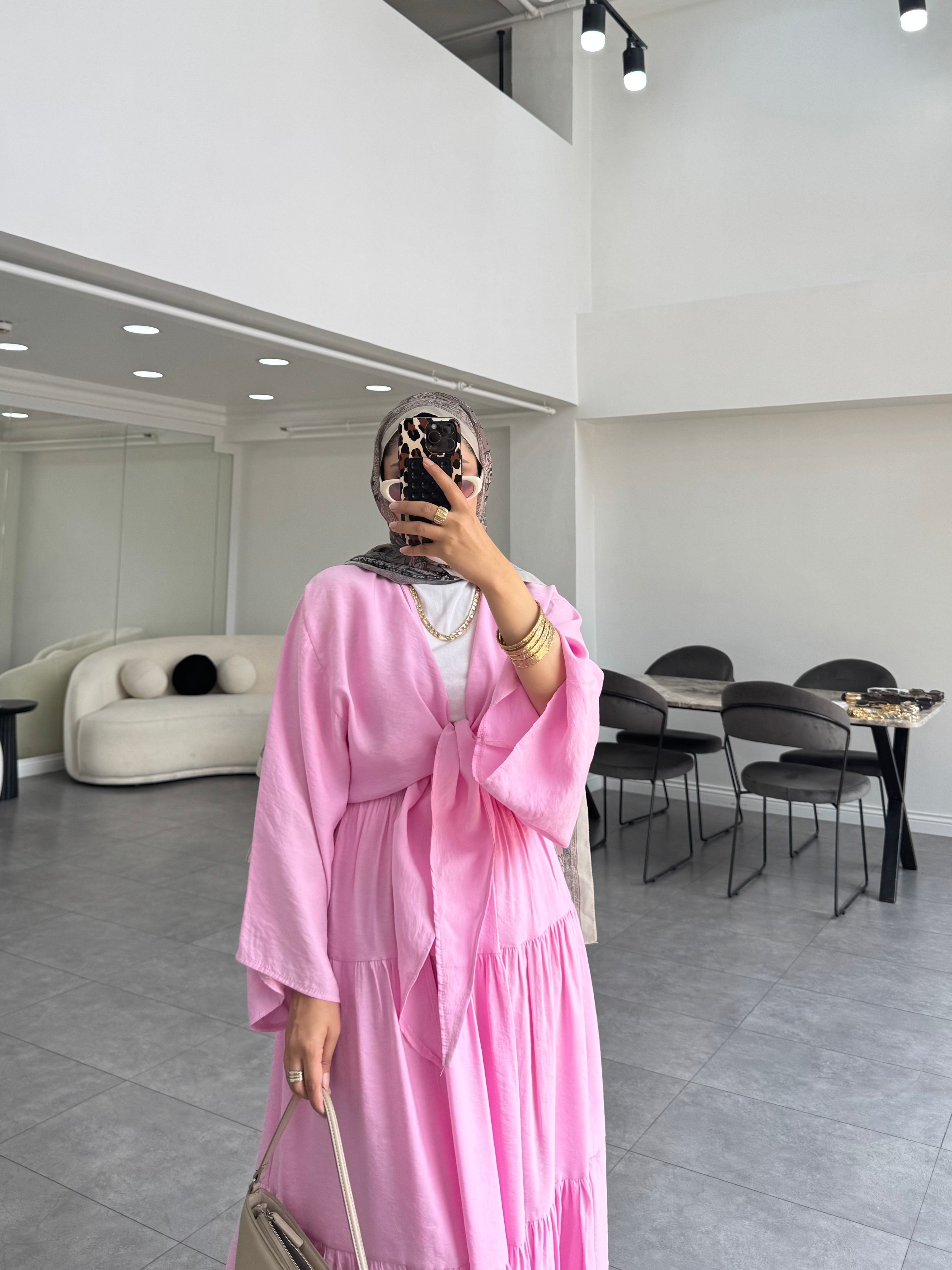 Lille Etekli Takım Pembe