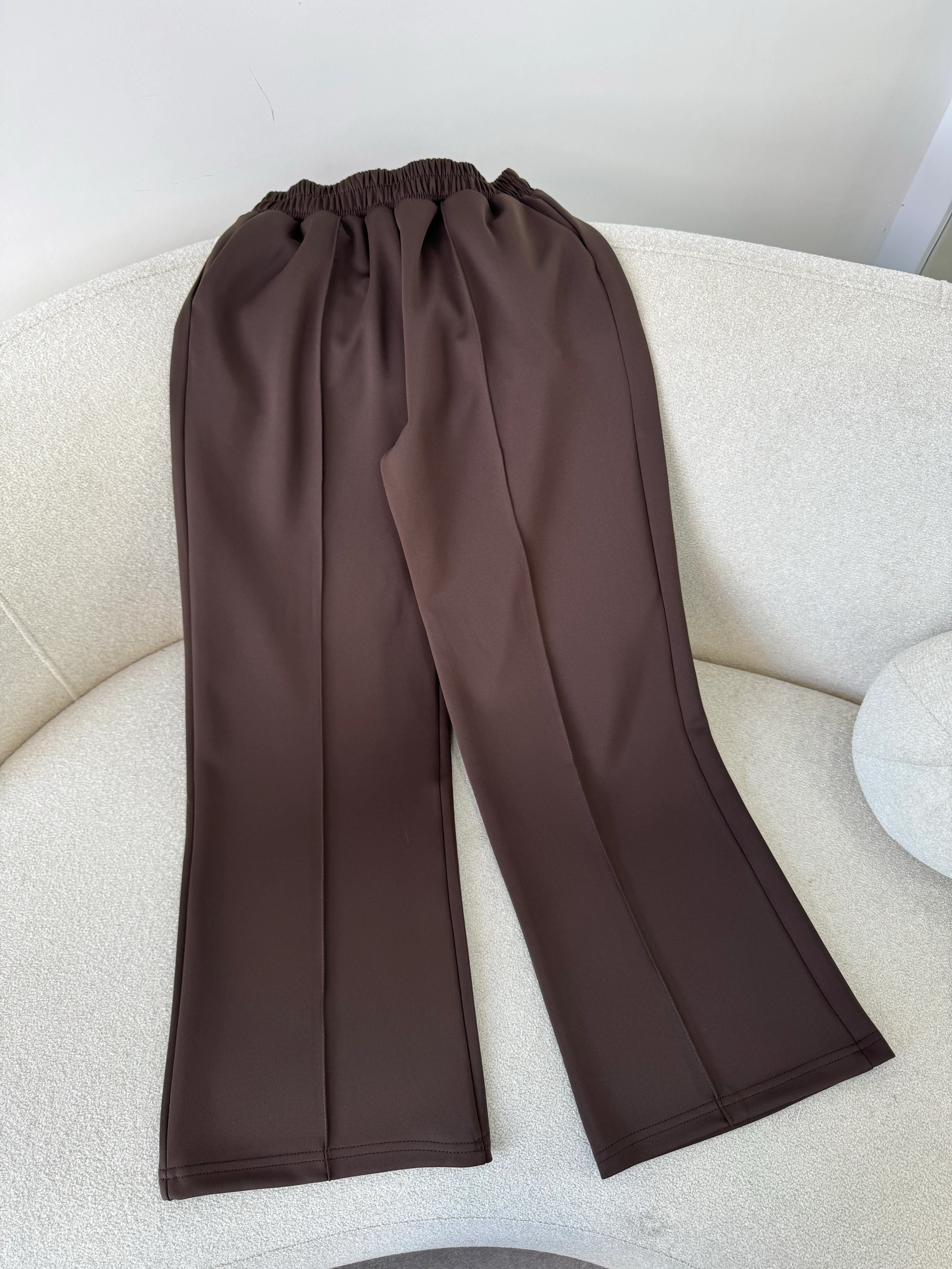 Scuba Pantolon Kahverengi