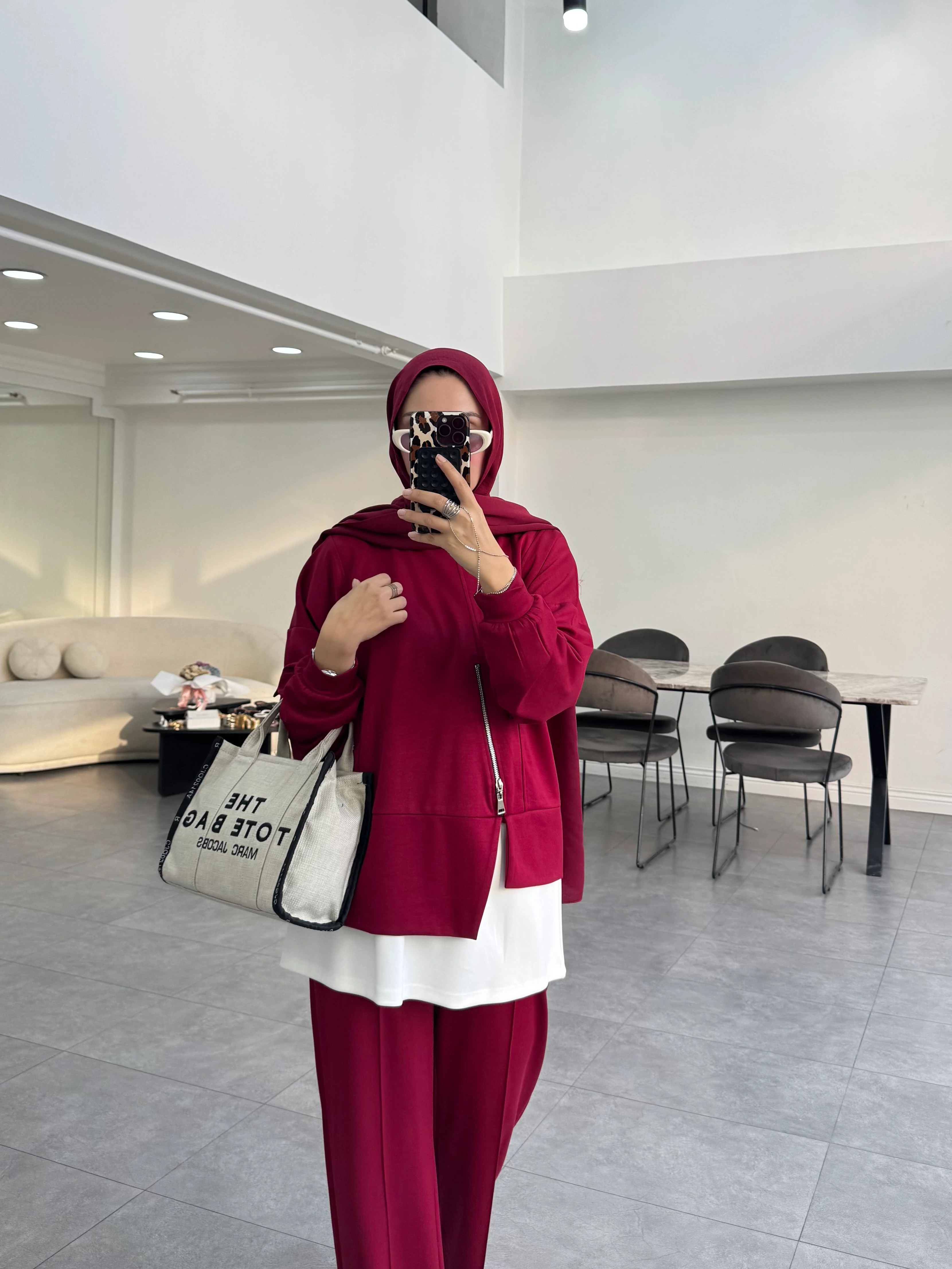 Fihha İkili Takım Bordo