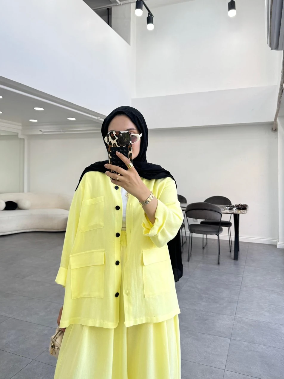 Mina İkili Takım Sarı