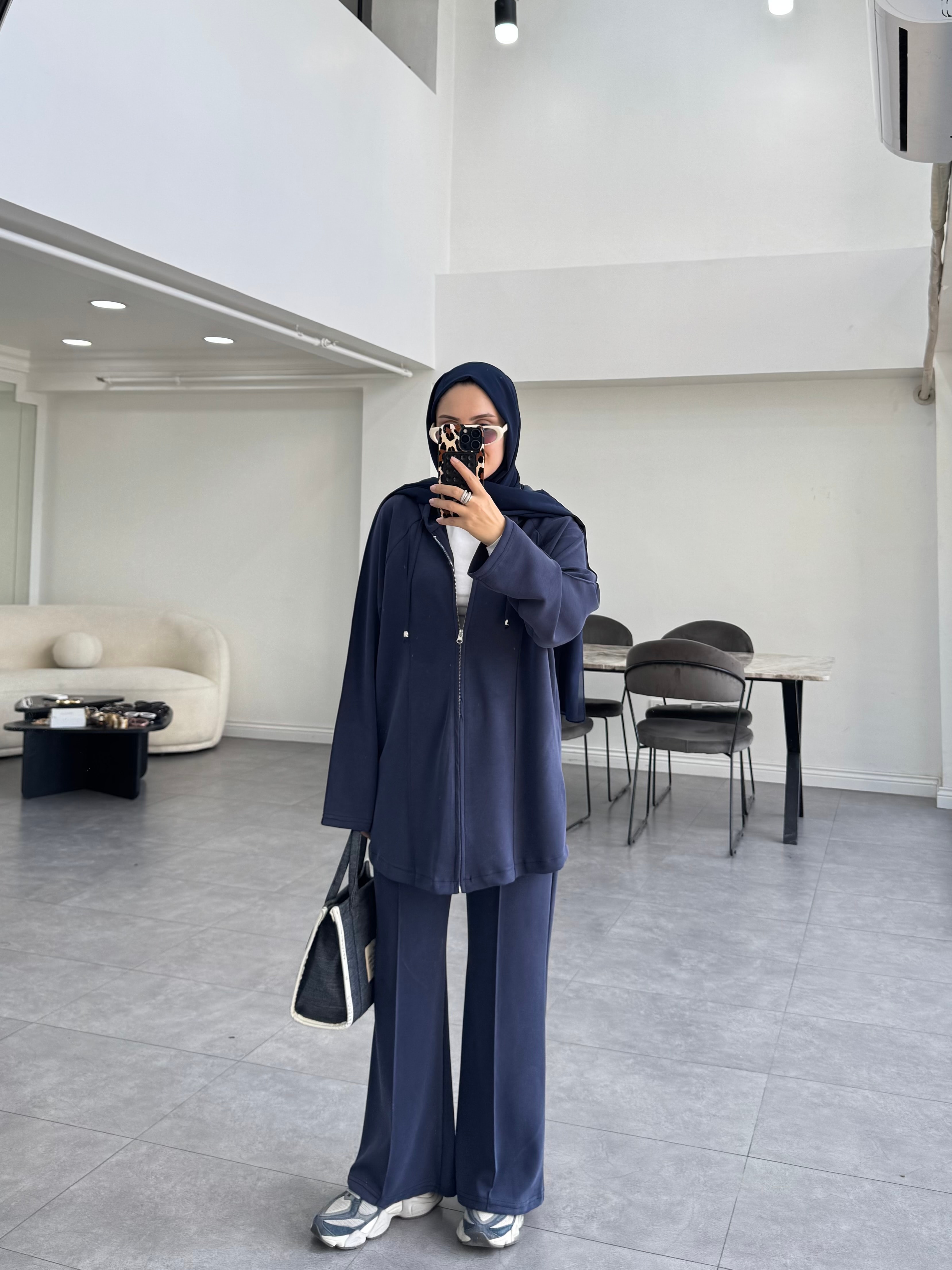 Coi İkili Takım Lacivert