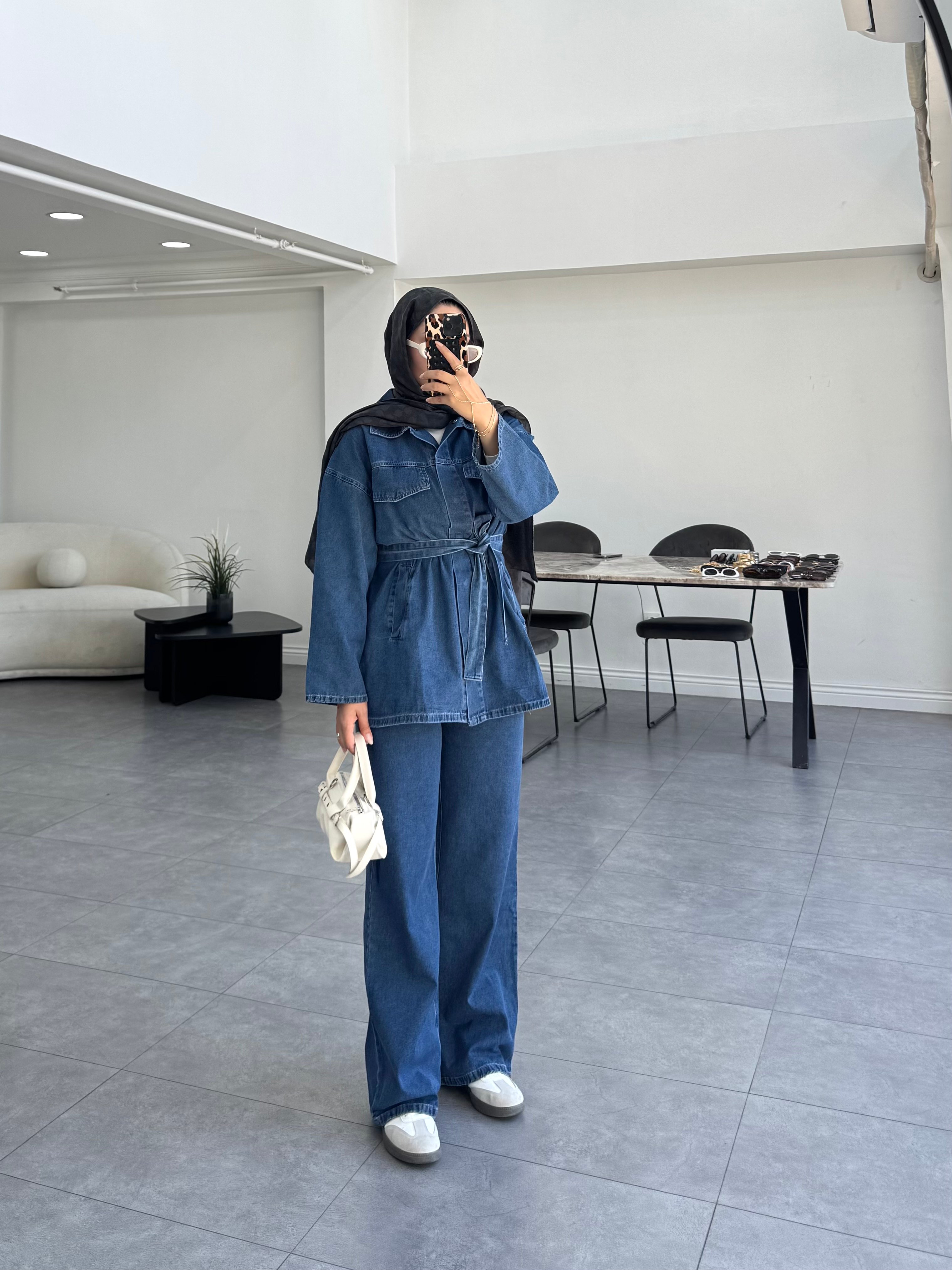 Julye Denim İkili Takım