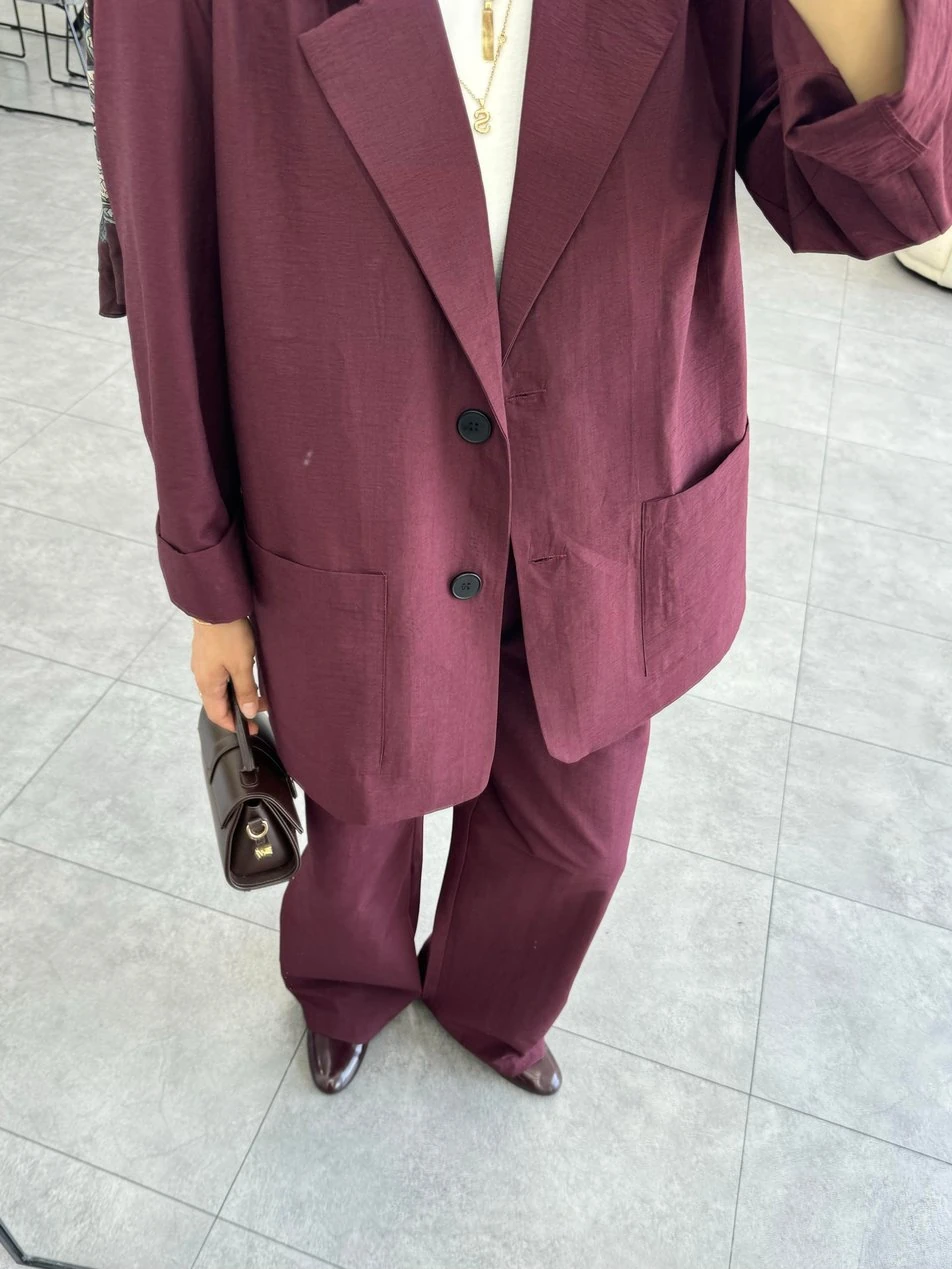 Milano İkili Takım Mürdüm