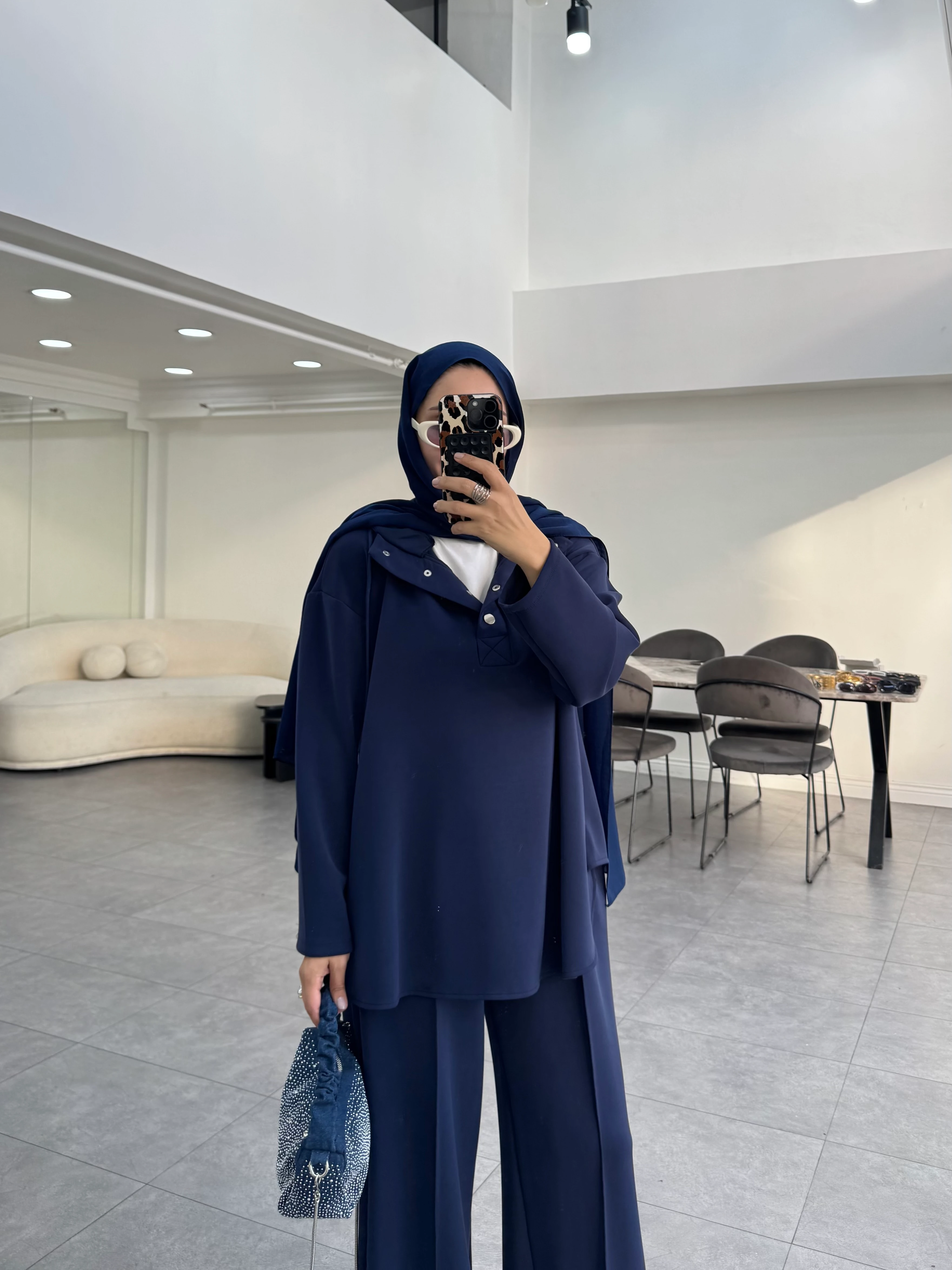 Adosta İkili Takım Lacivert