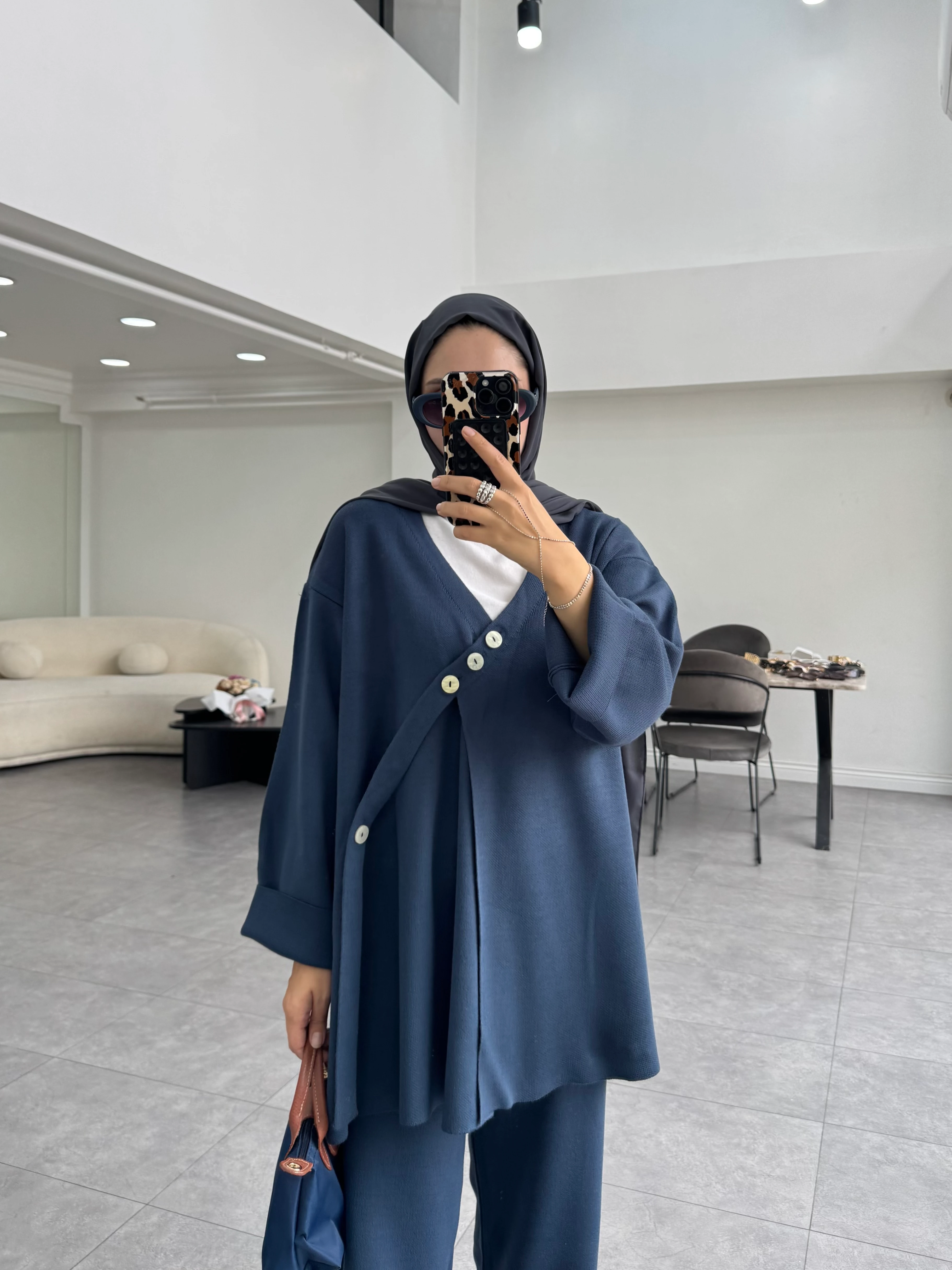 Koal Triko Takım Petrol Mavisi