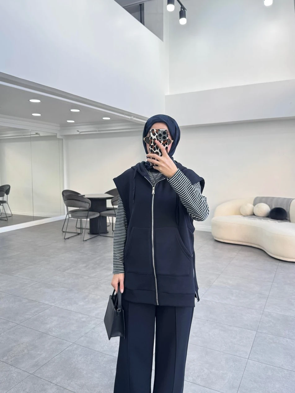 Tear Üç iplik İkili Takım Lacivert