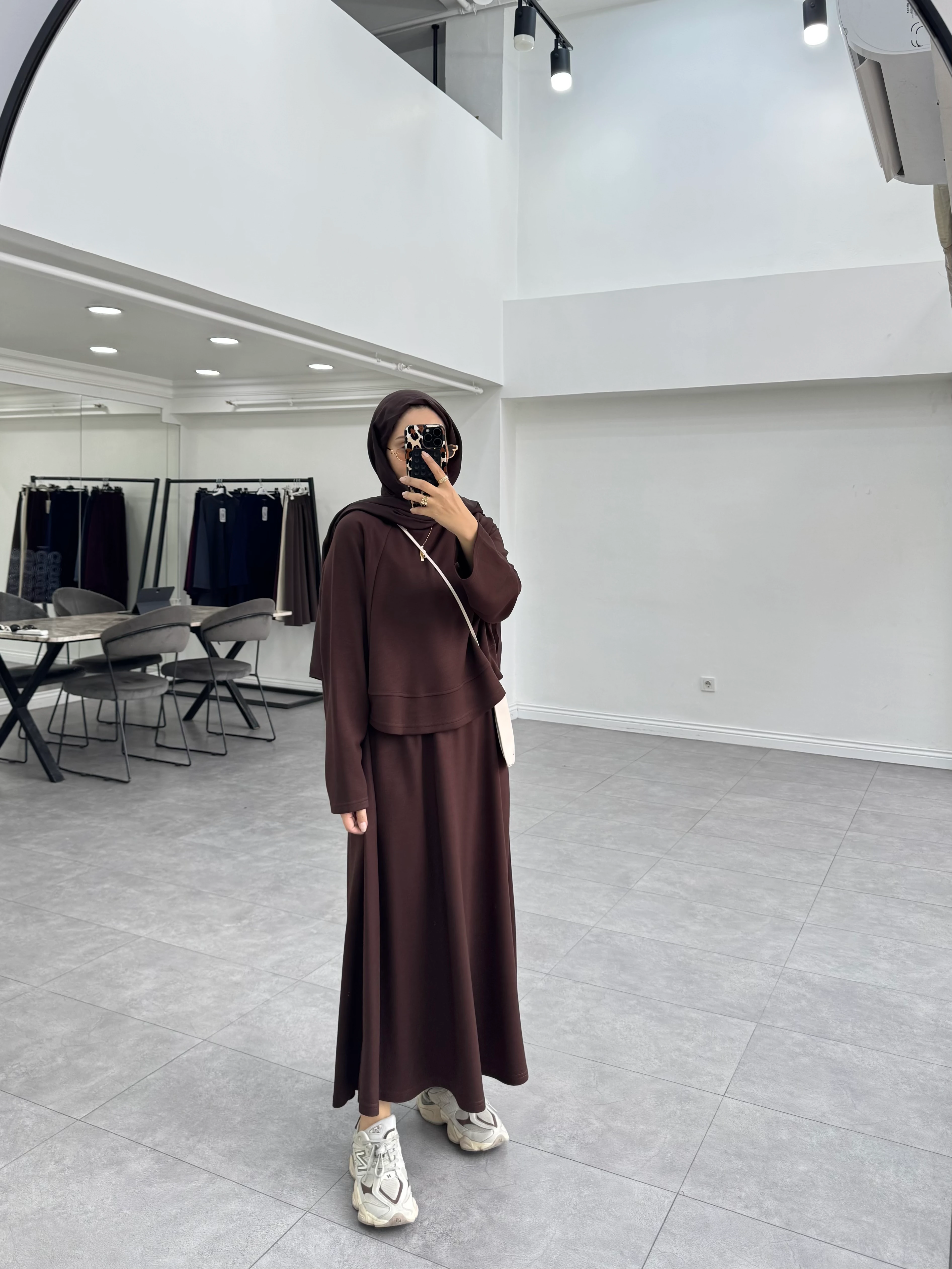 Holava İkili Takım Kahverengi